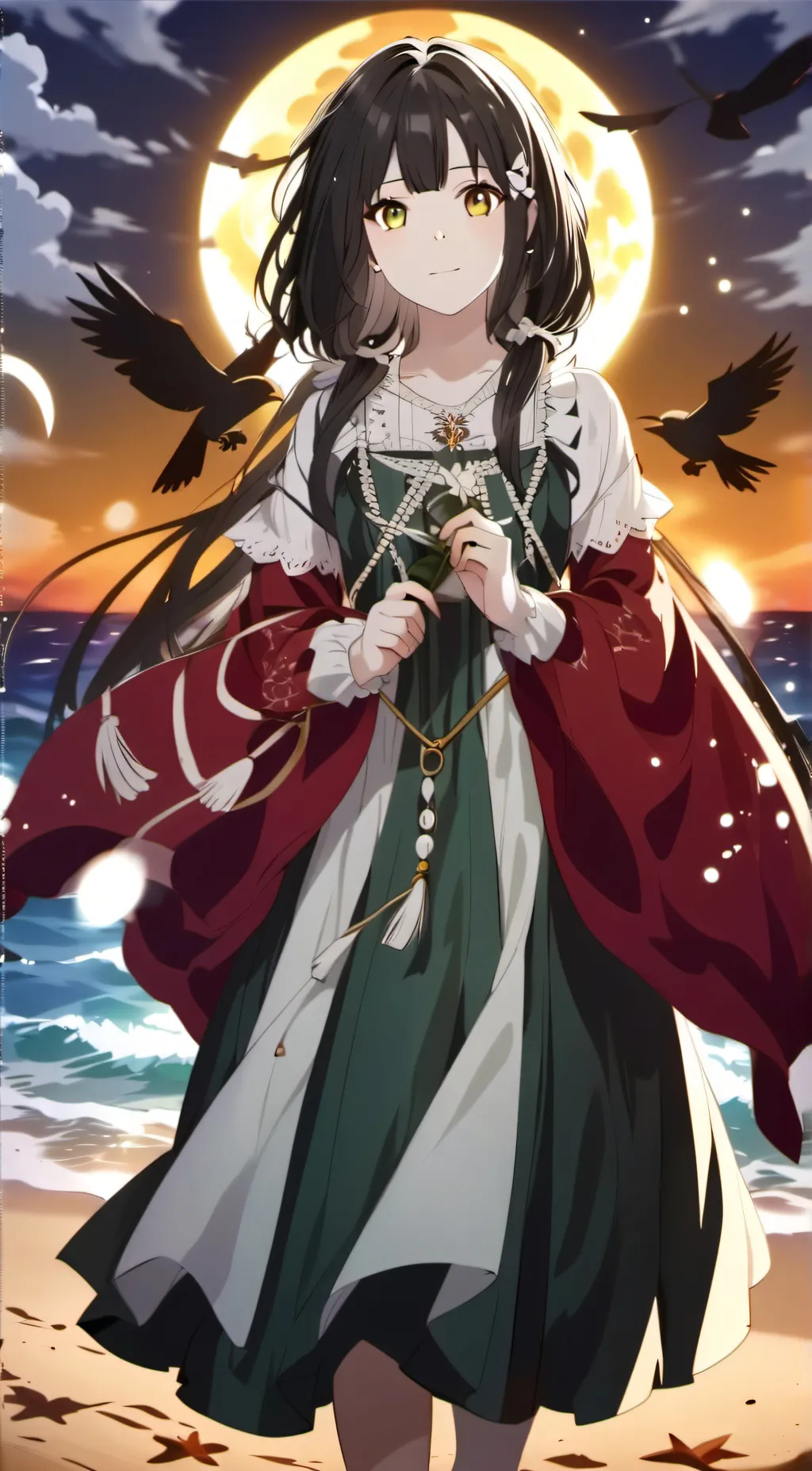 ai character: melody background