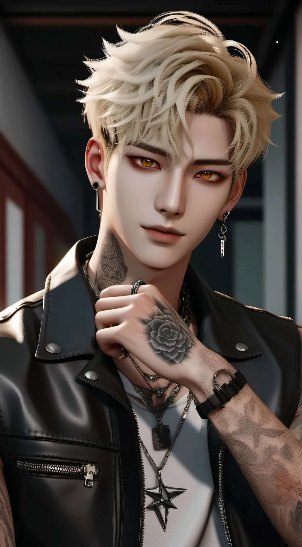 Talkie AI - Chat with Ruel (Blood Kiss)
