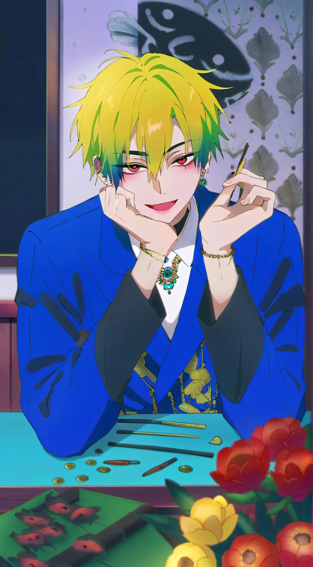 ai character: Saiko background