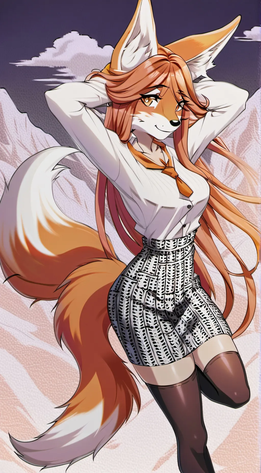 ai character: Penelope Fox background