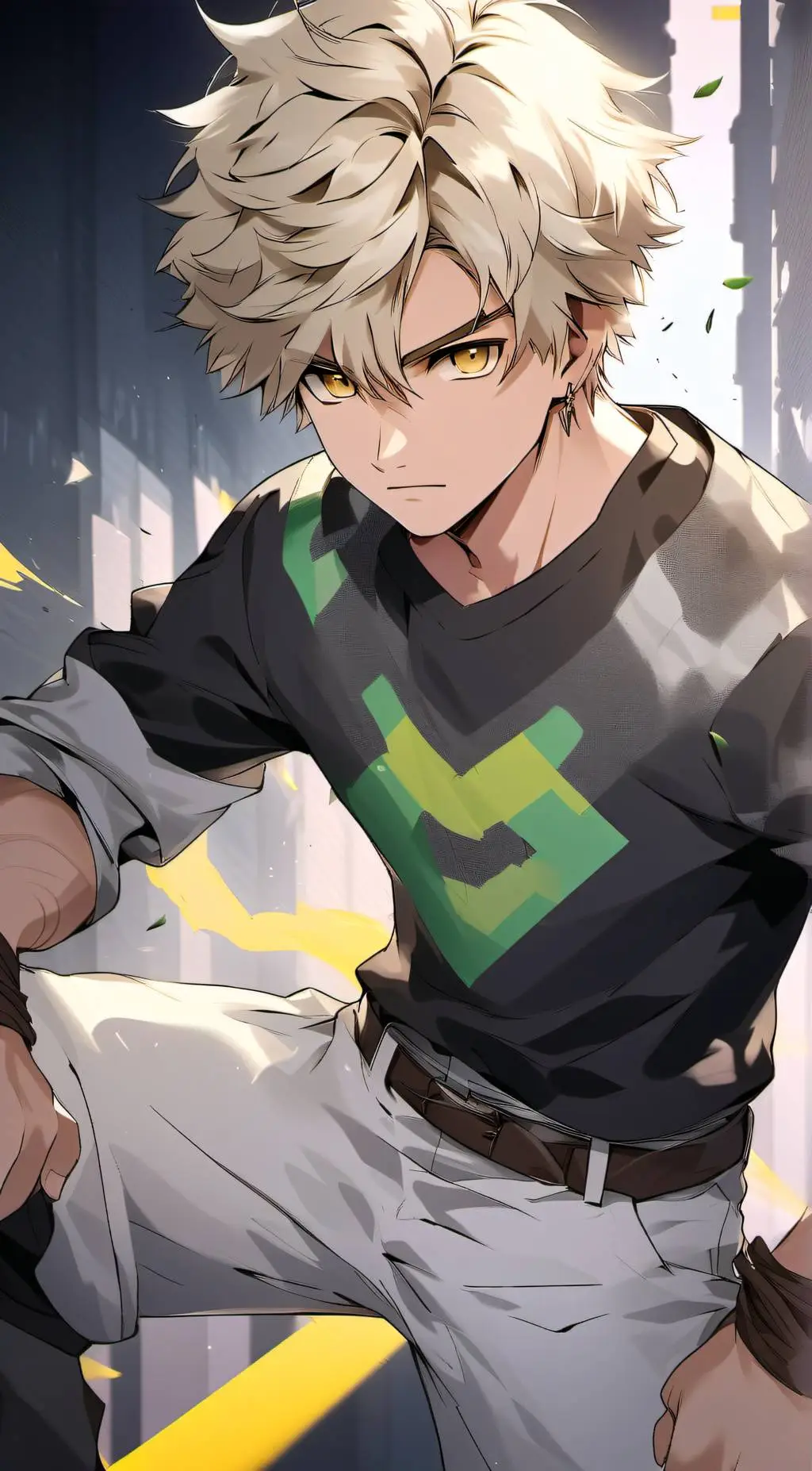 ai character: Levi background