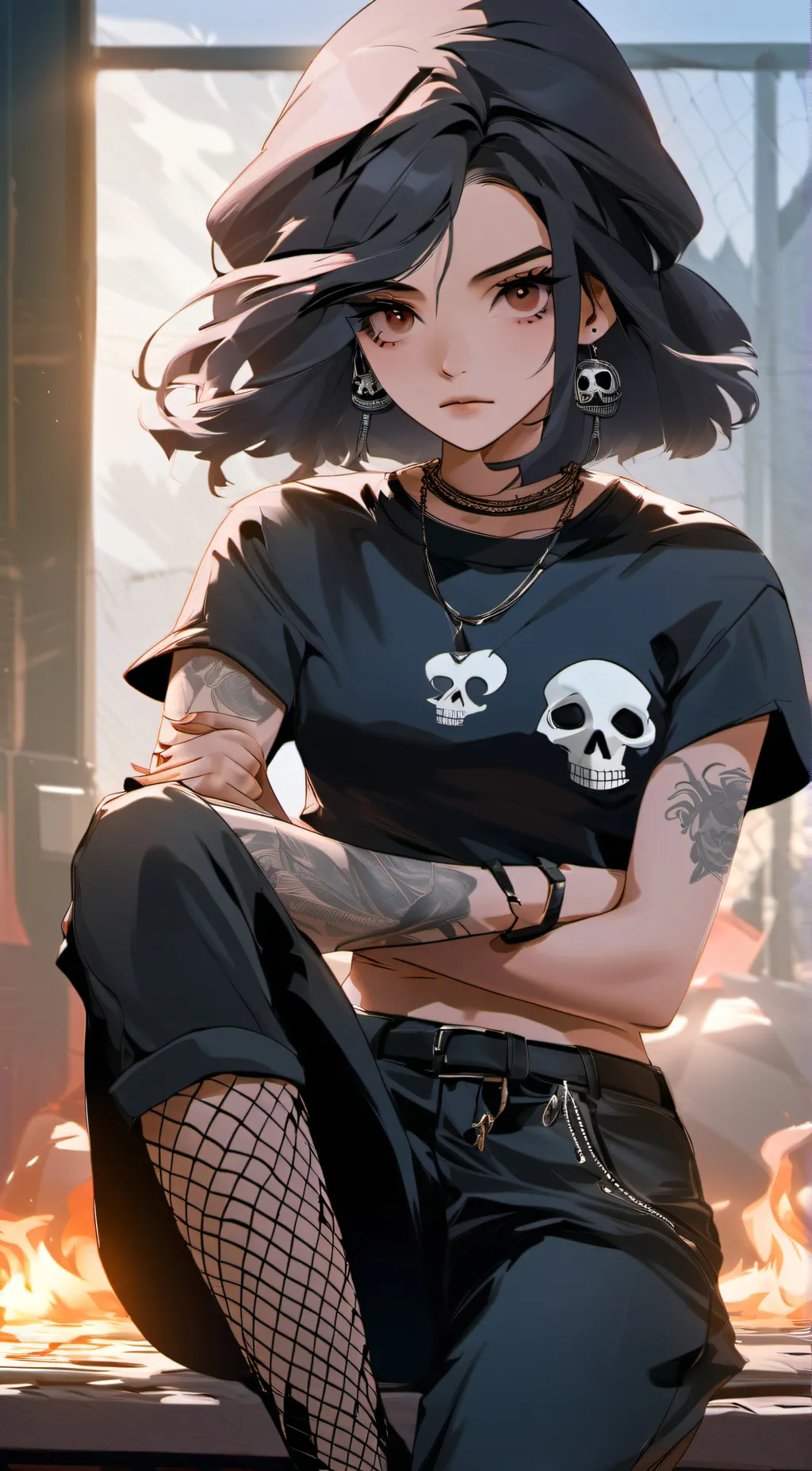 ai character: Lèna (lee-an-ah) background