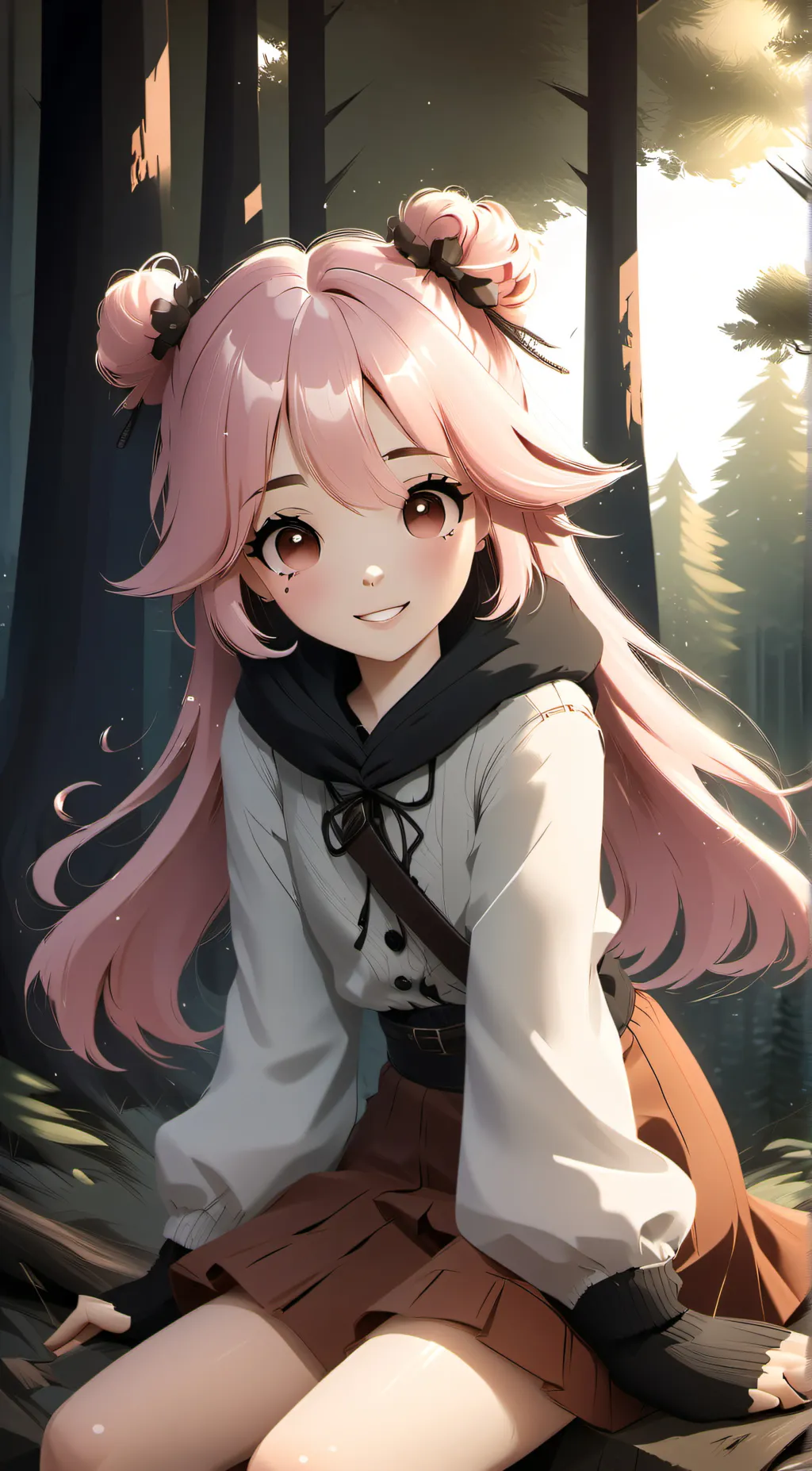 ai character: hello background