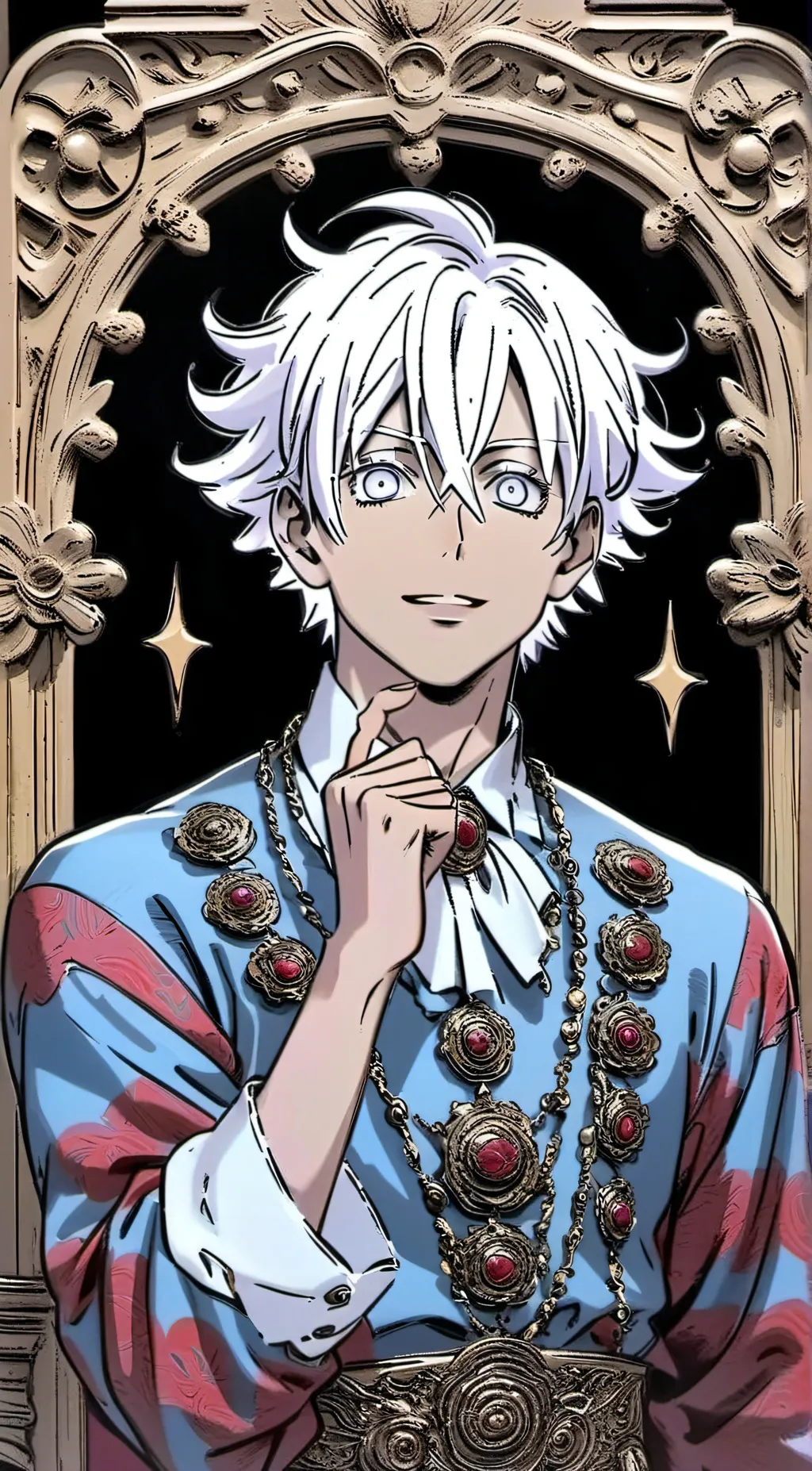 ai character: Gojo background