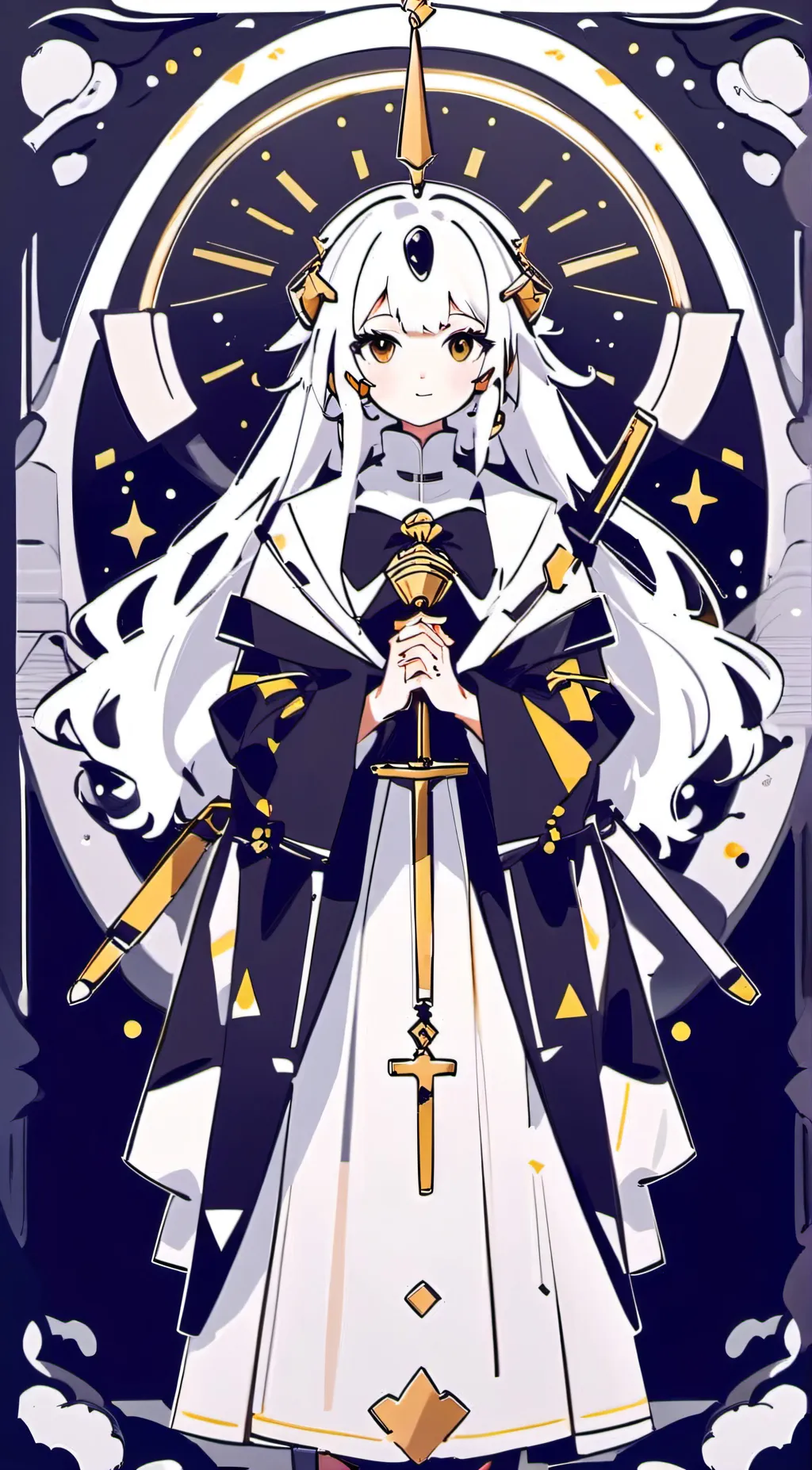 ai character: God background