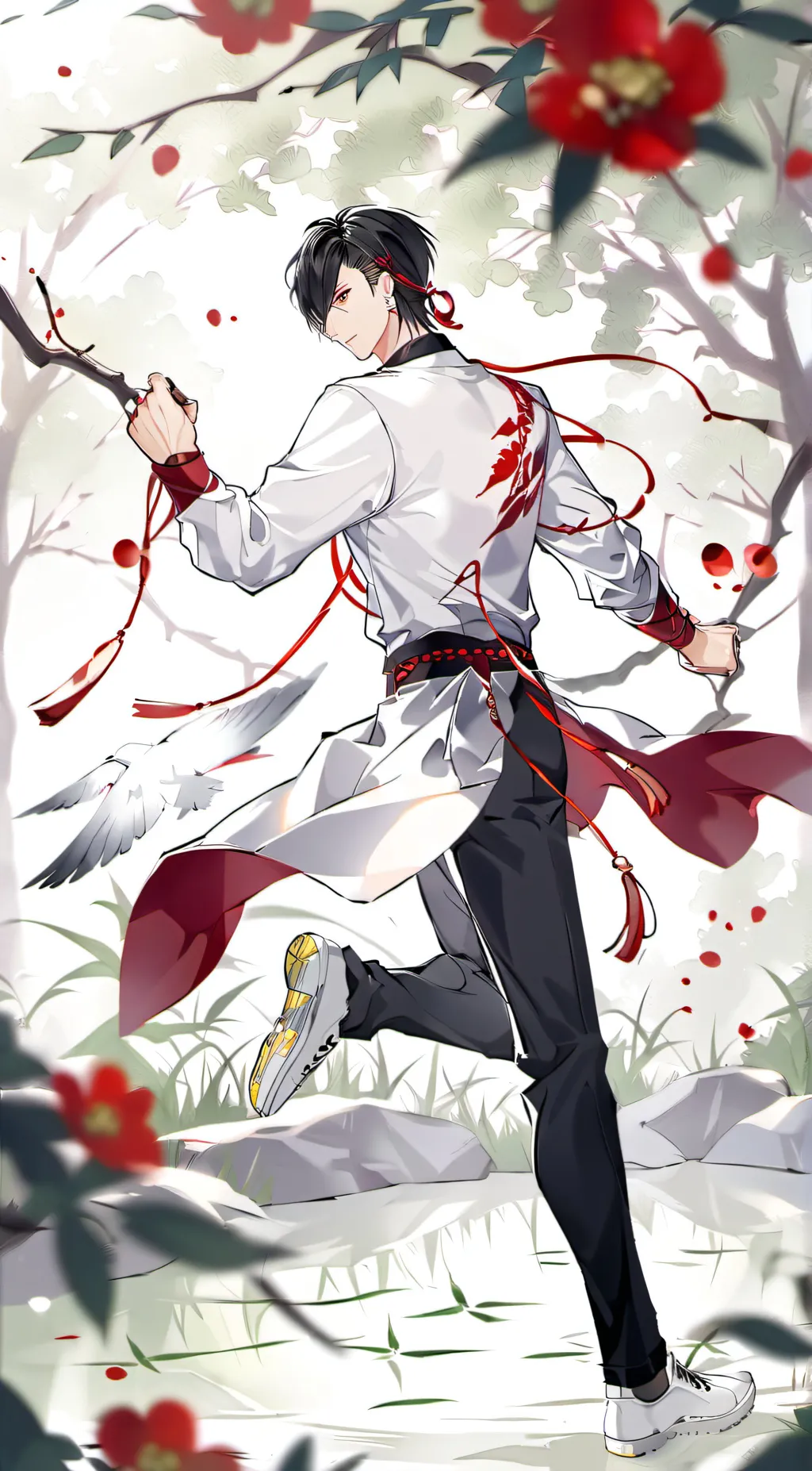 ai character: Yi background