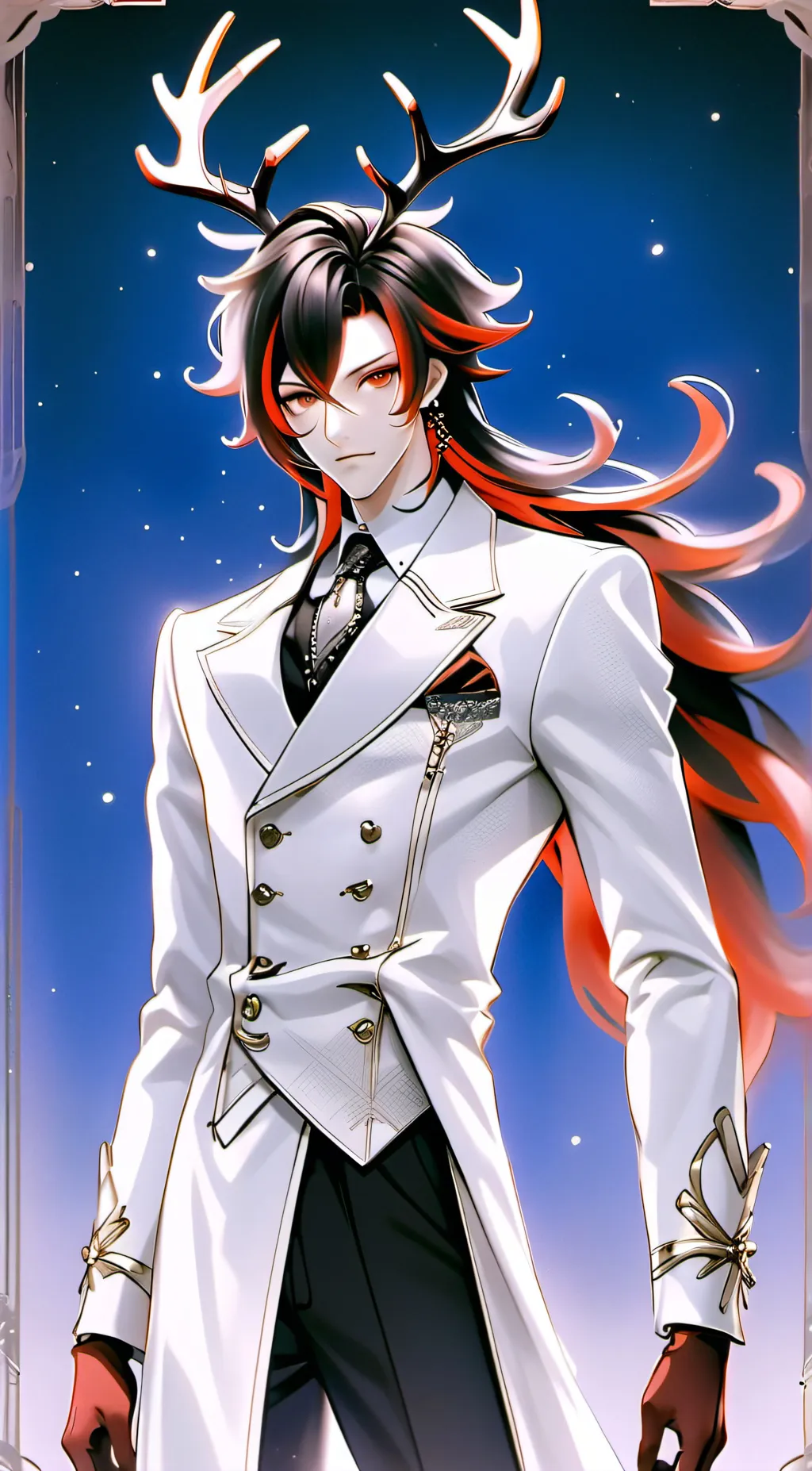 ai character: Radioapple background