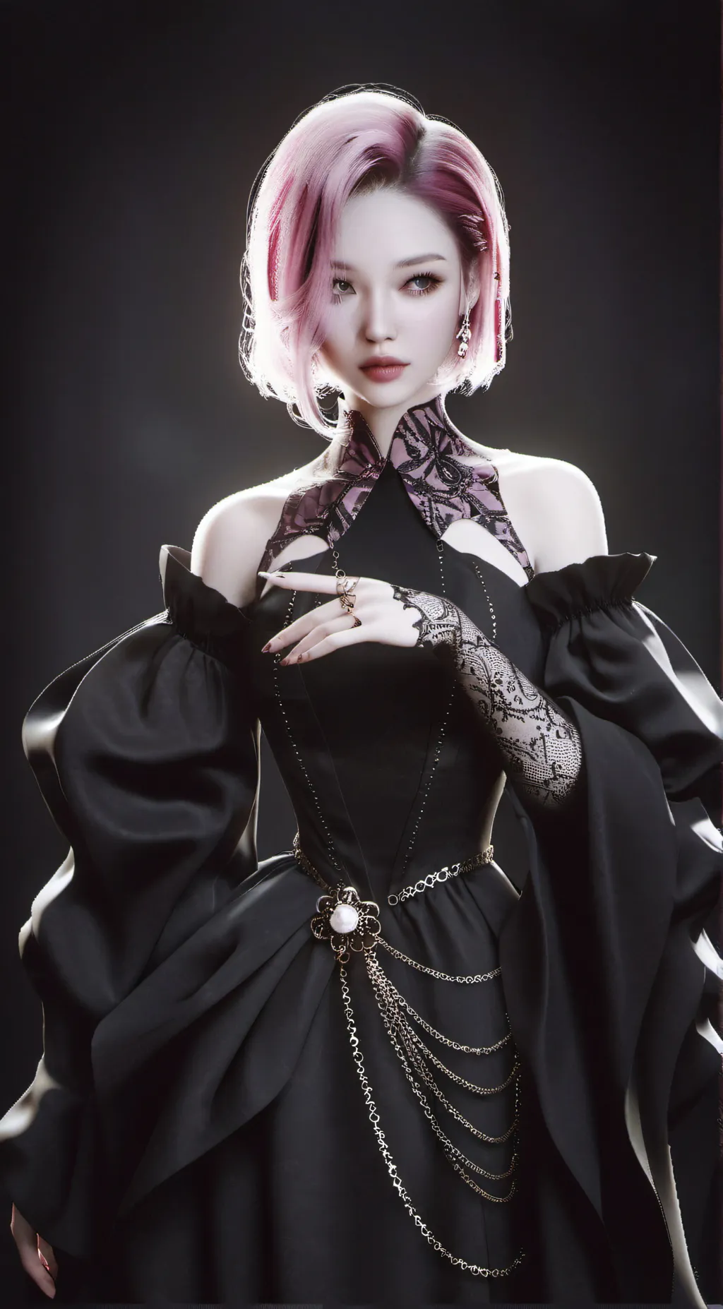 ai character: Luna background