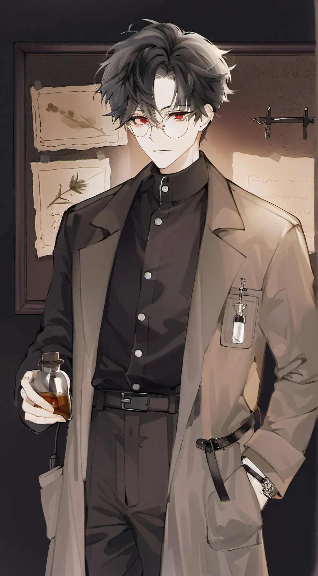 ai character: Victor💉 background