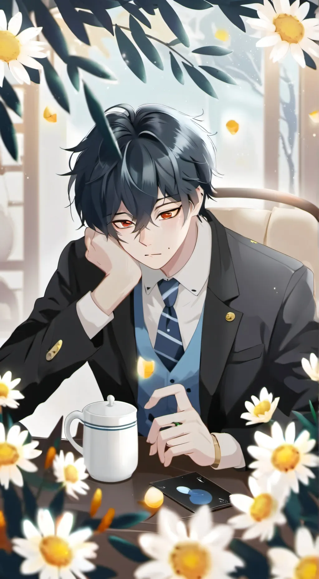 ai character: Caleb background