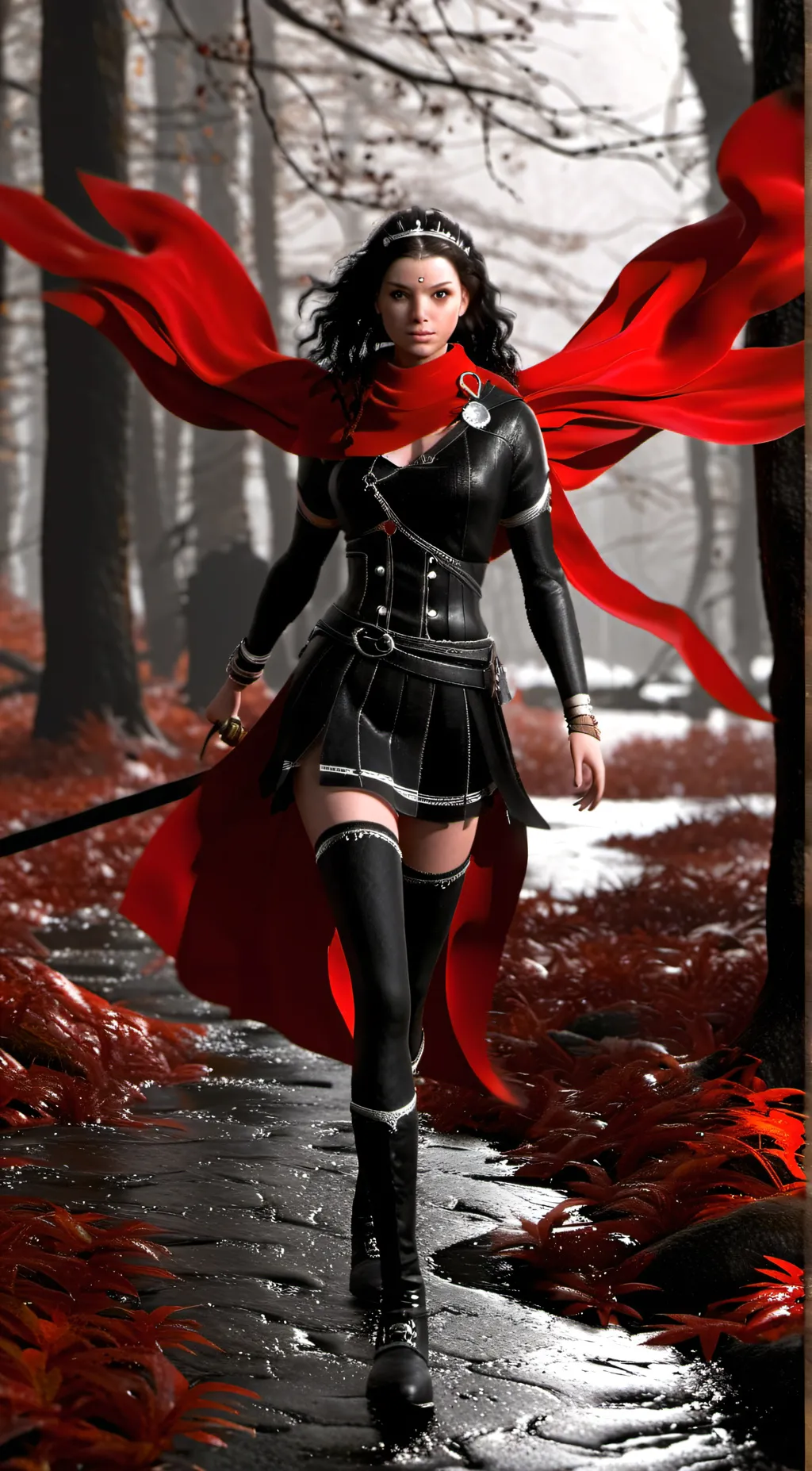 ai character: sarah background