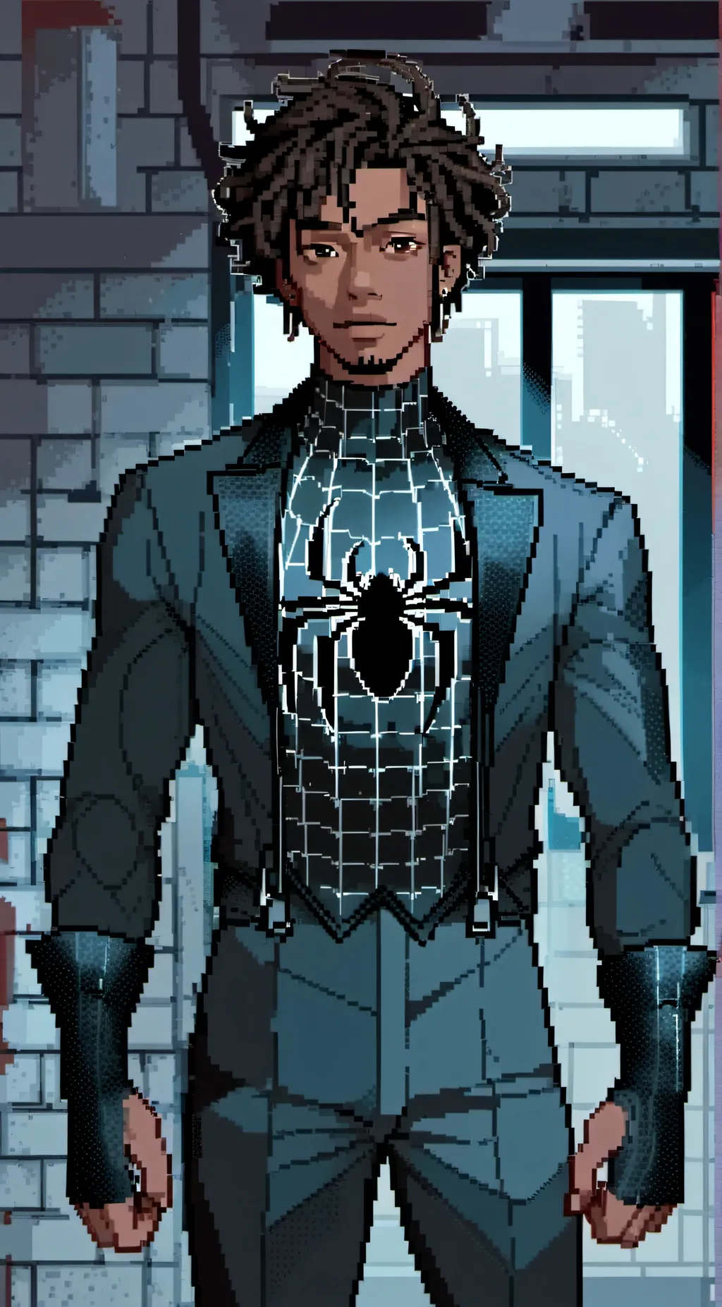 ai character: ARACHNOPHOBIA-D background
