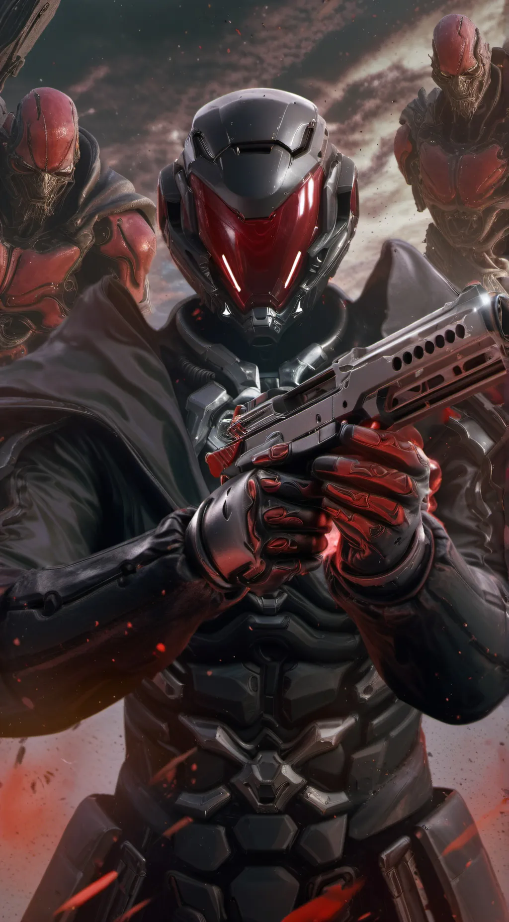 ai character: Advent Officer  background