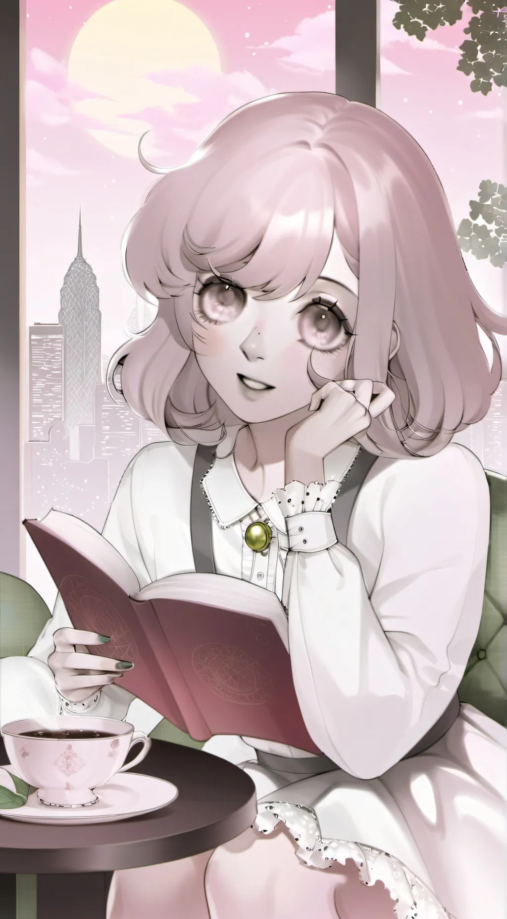 ai character: Serena background