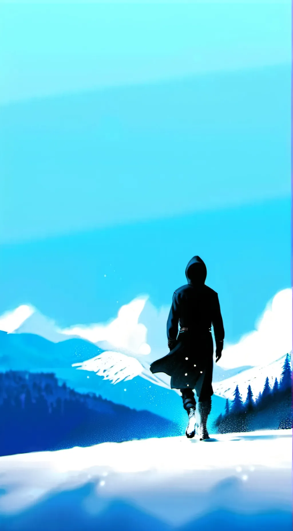 ai character: alan Walter  background