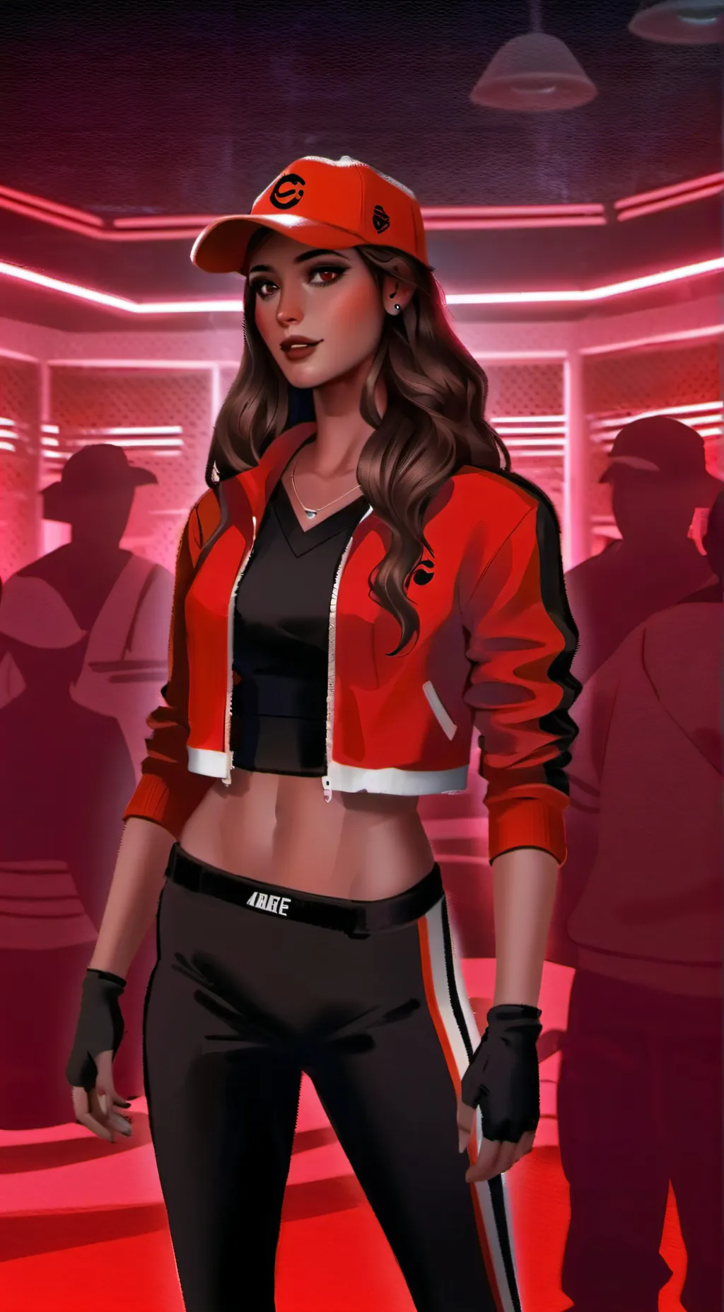 ai character: Ruby background