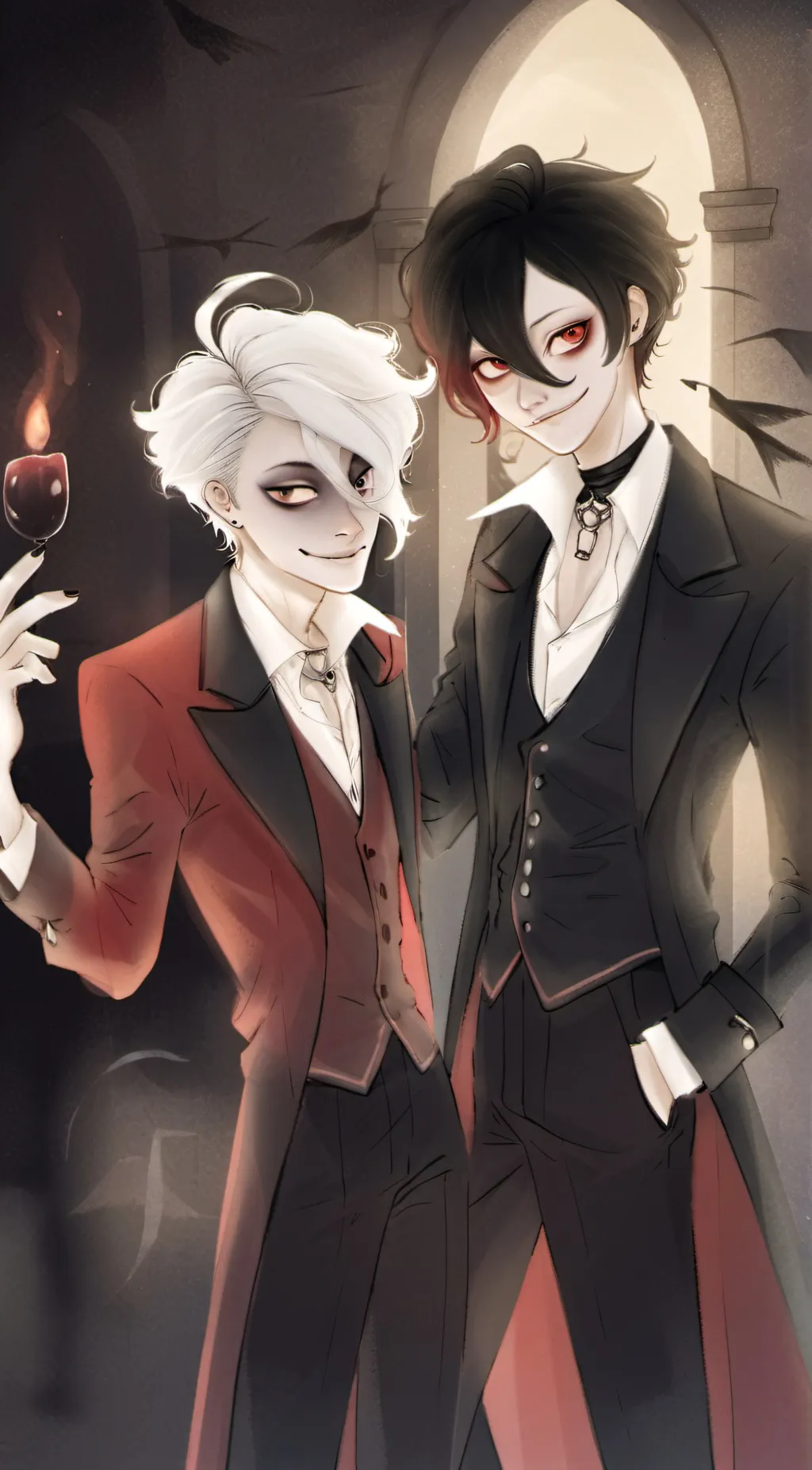 ai character: Raidoapple background