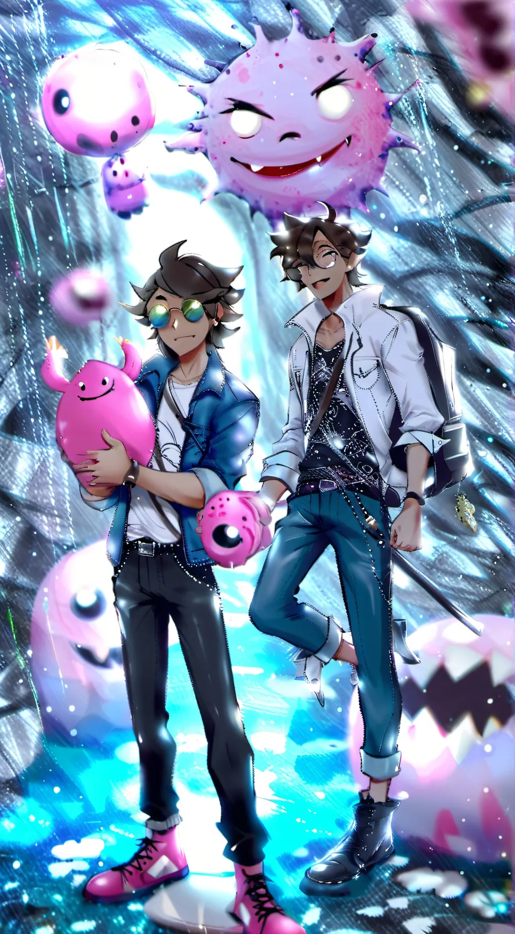 ai character: Patrick and Paul background