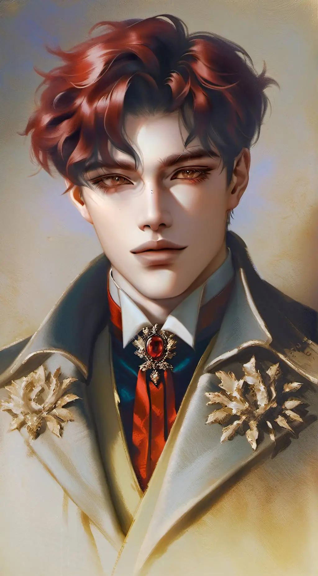 ai character: Axen  background