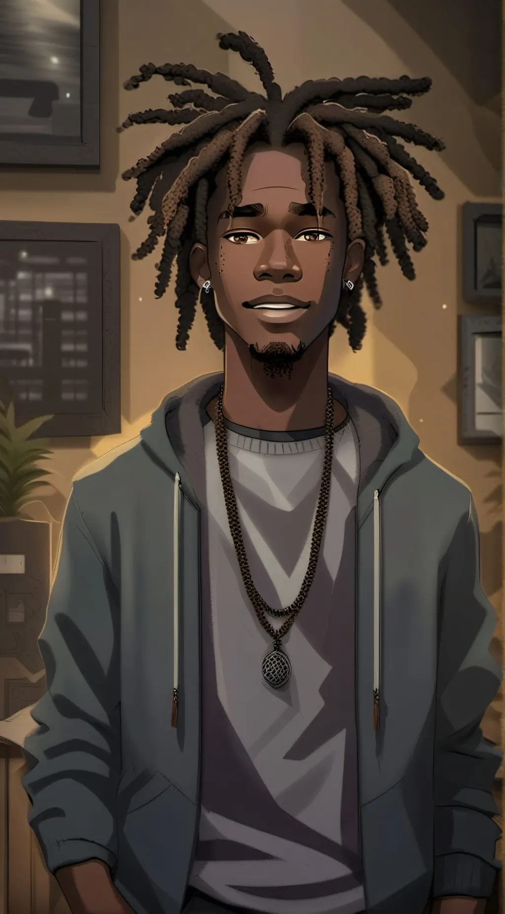 ai character: BJ background