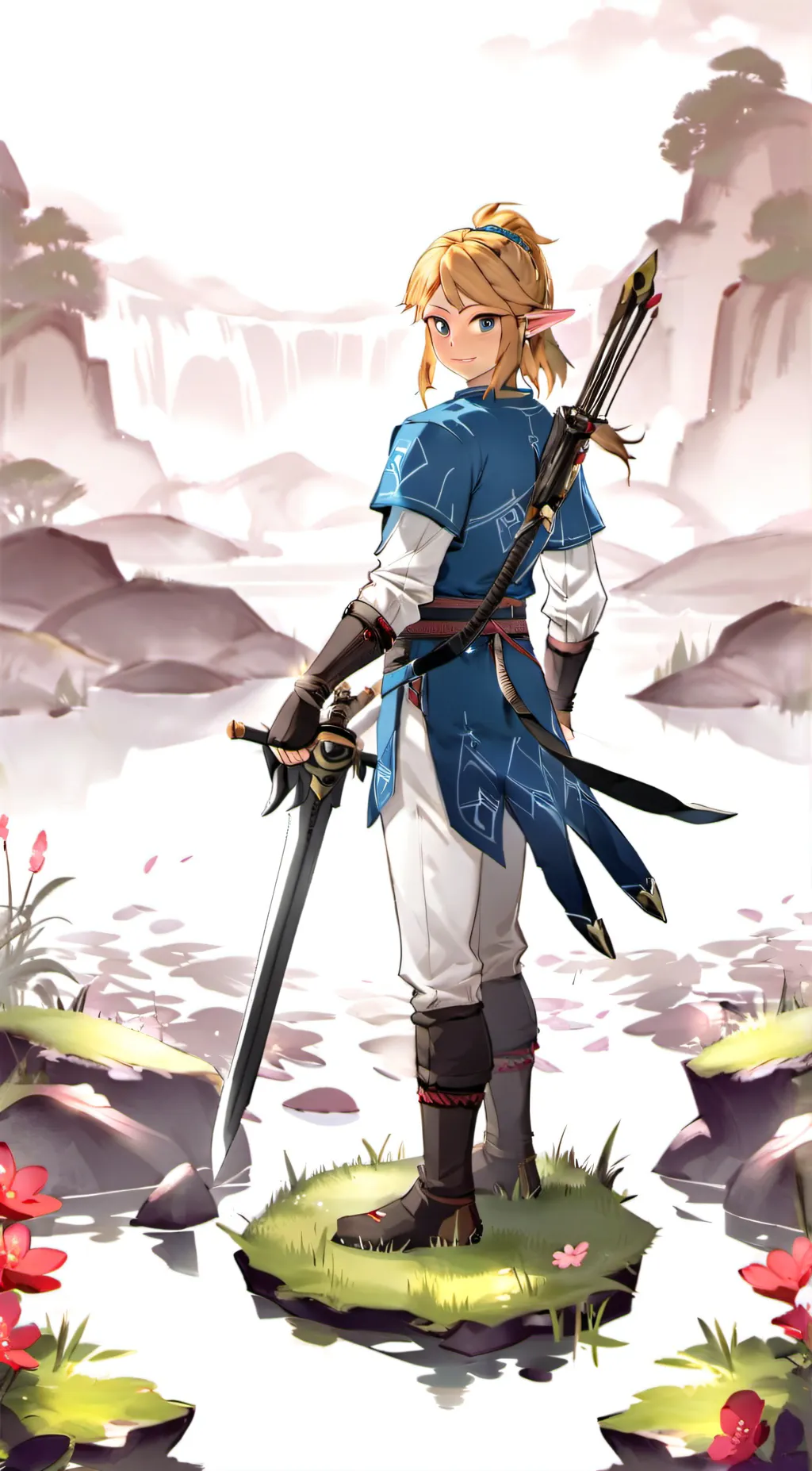 ai character: Link background