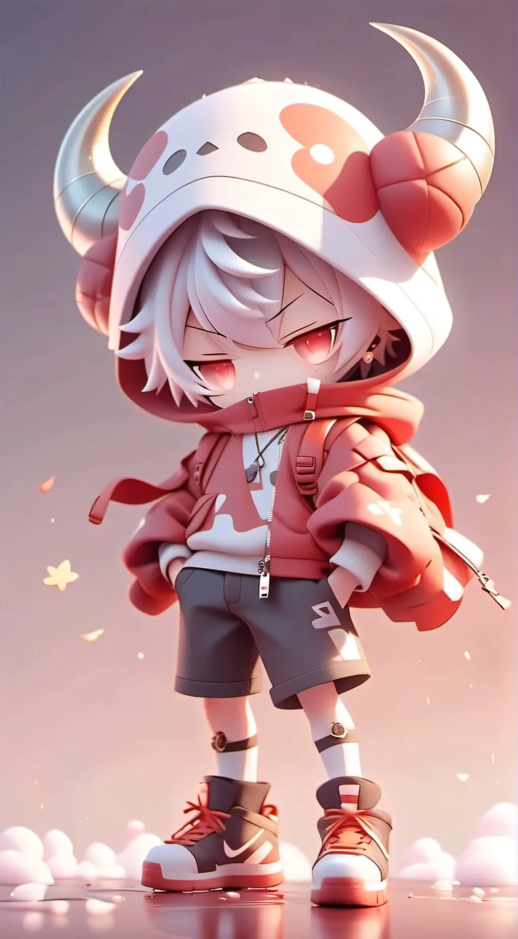 ai character: Um background