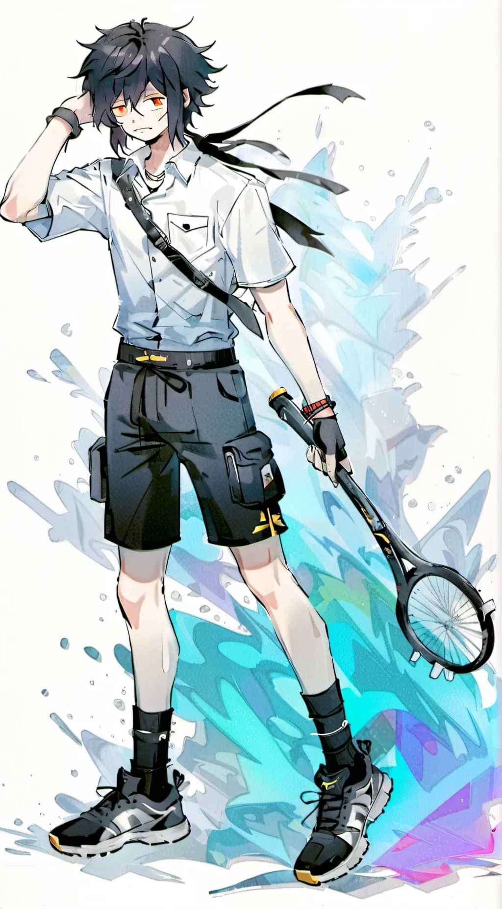 ai character: abbie background