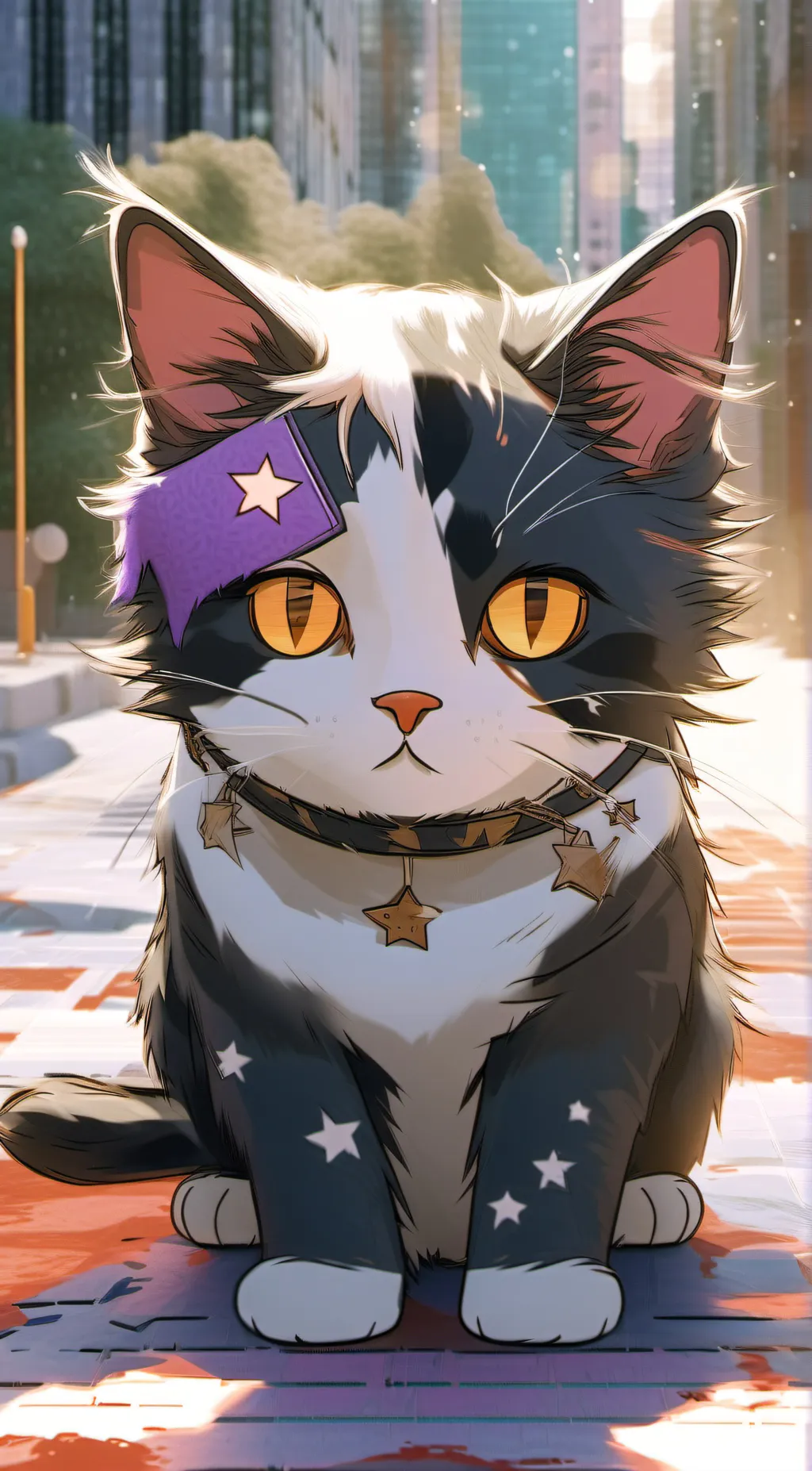 ai character: starlighting  background