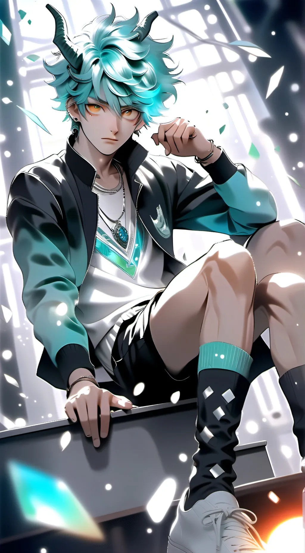 ai character: lucas background