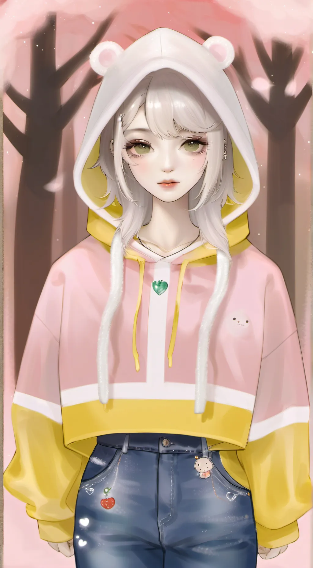 ai character: Marie background