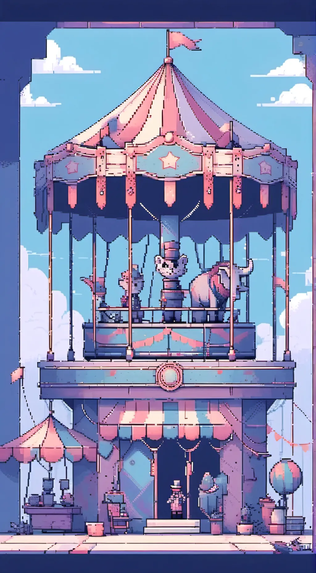 ai character: Lolbit background