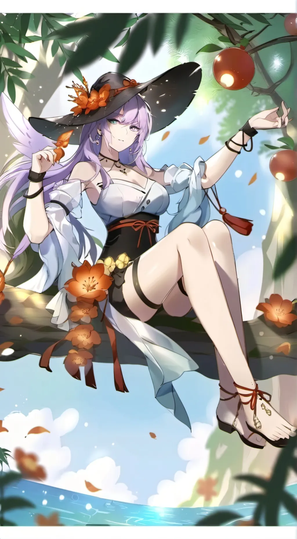ai character: 𝗵𝗼𝘁 𝗴𝗶𝗿𝗹  background