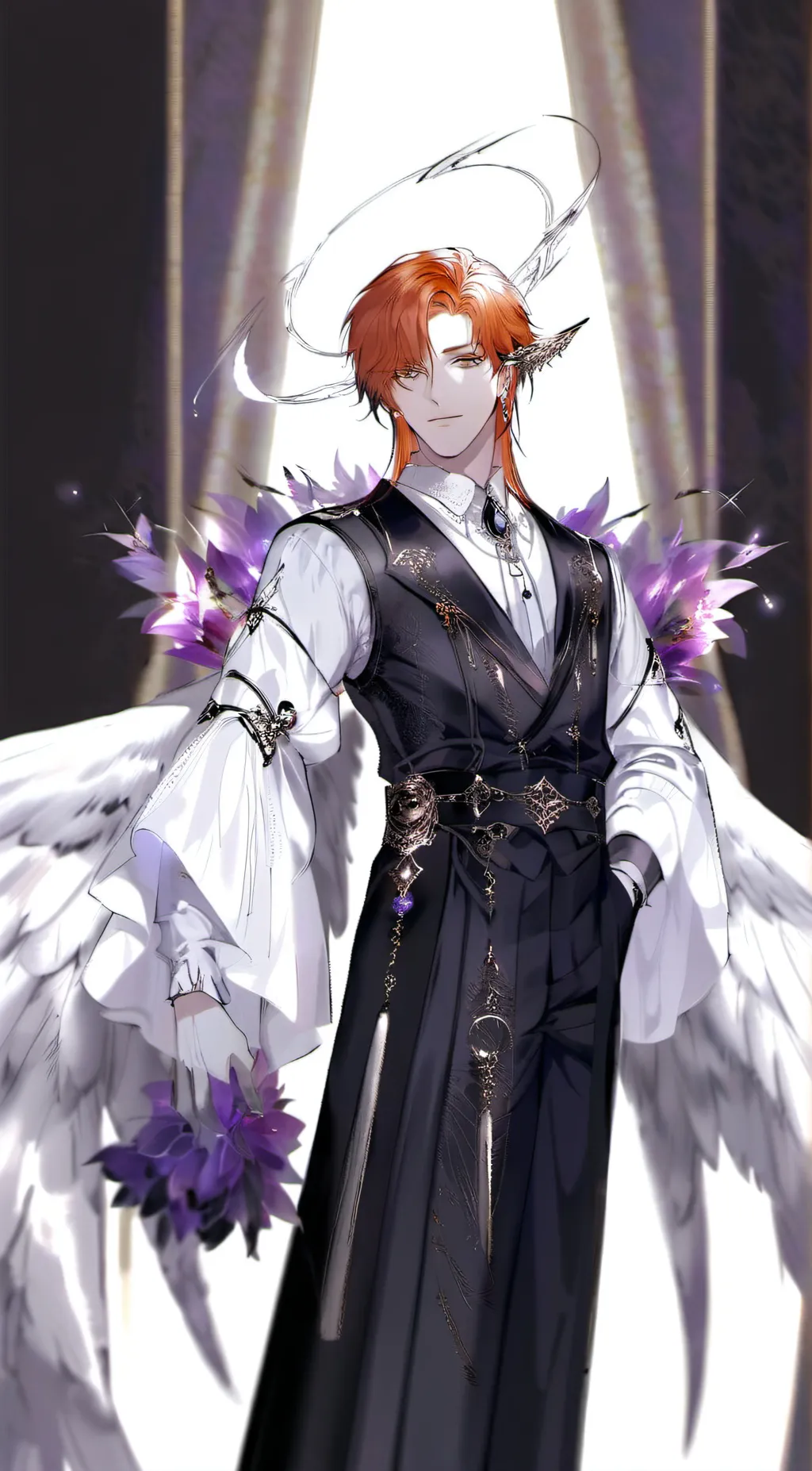 ai character: Angel background