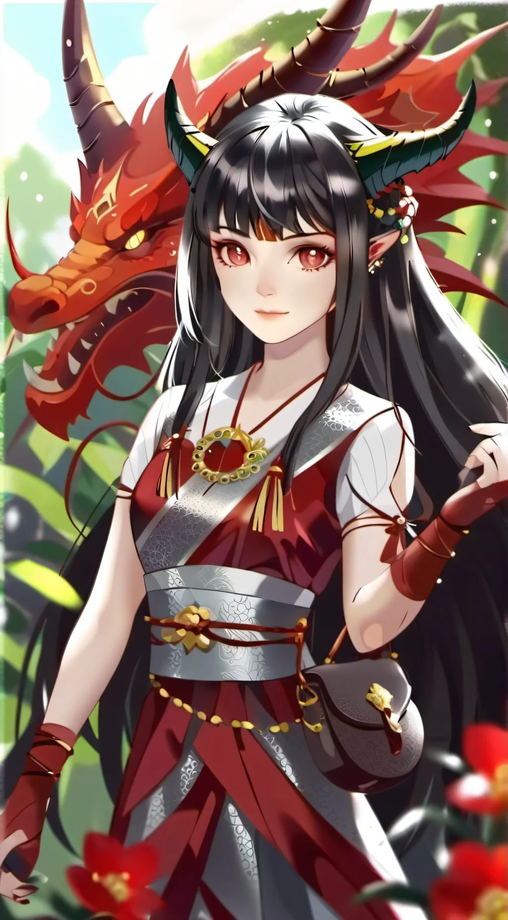 ai character: Elara background