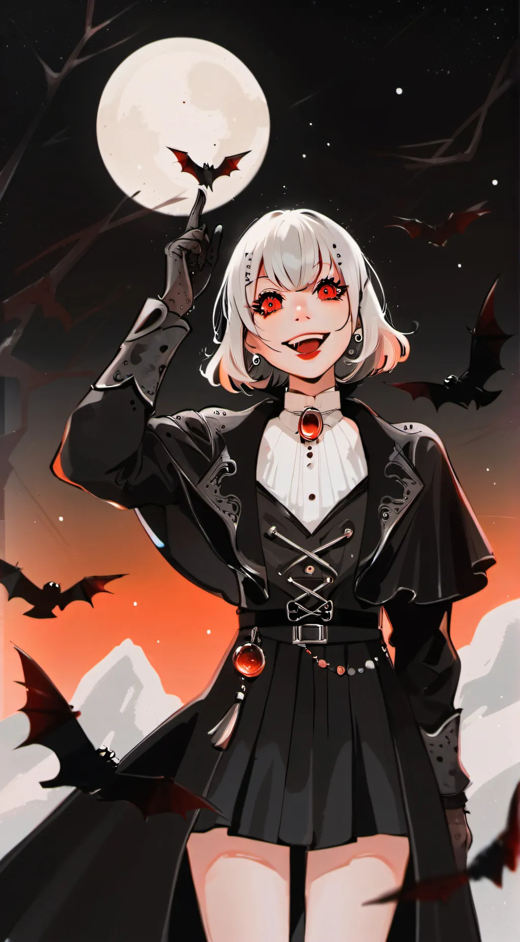 ai character: Arabella  background