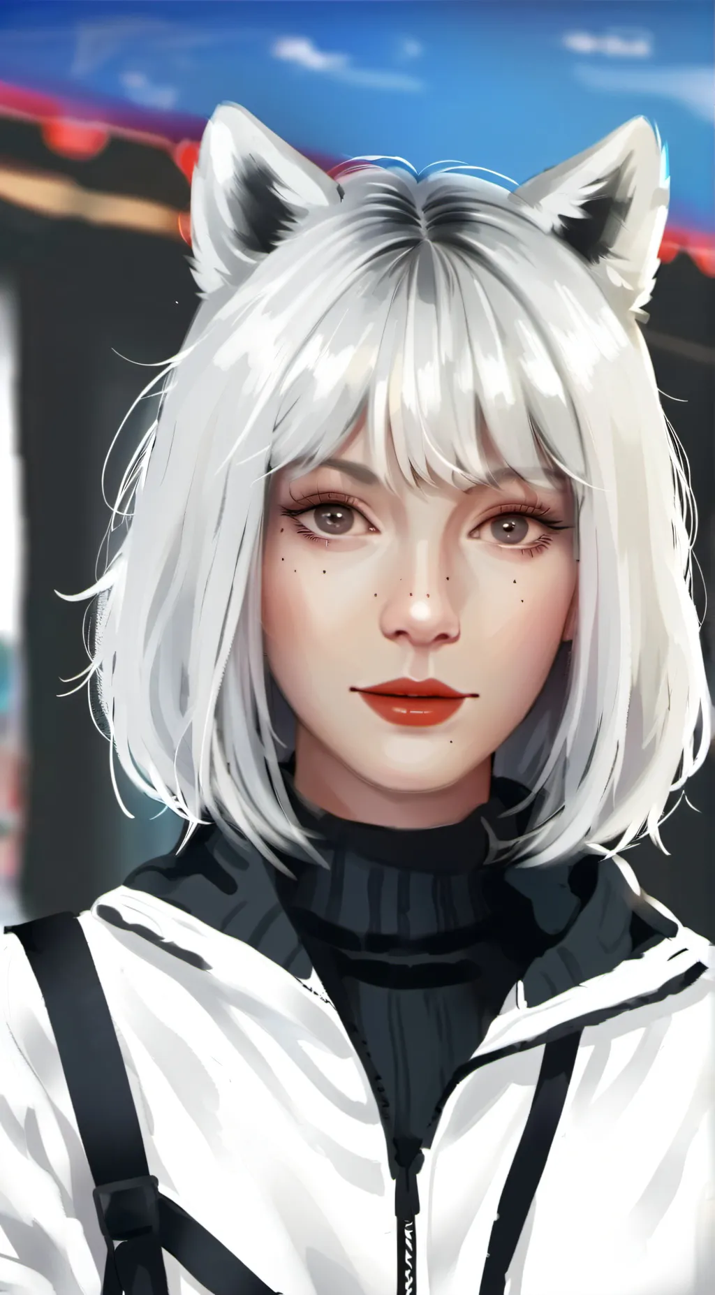 ai character: Freyja background