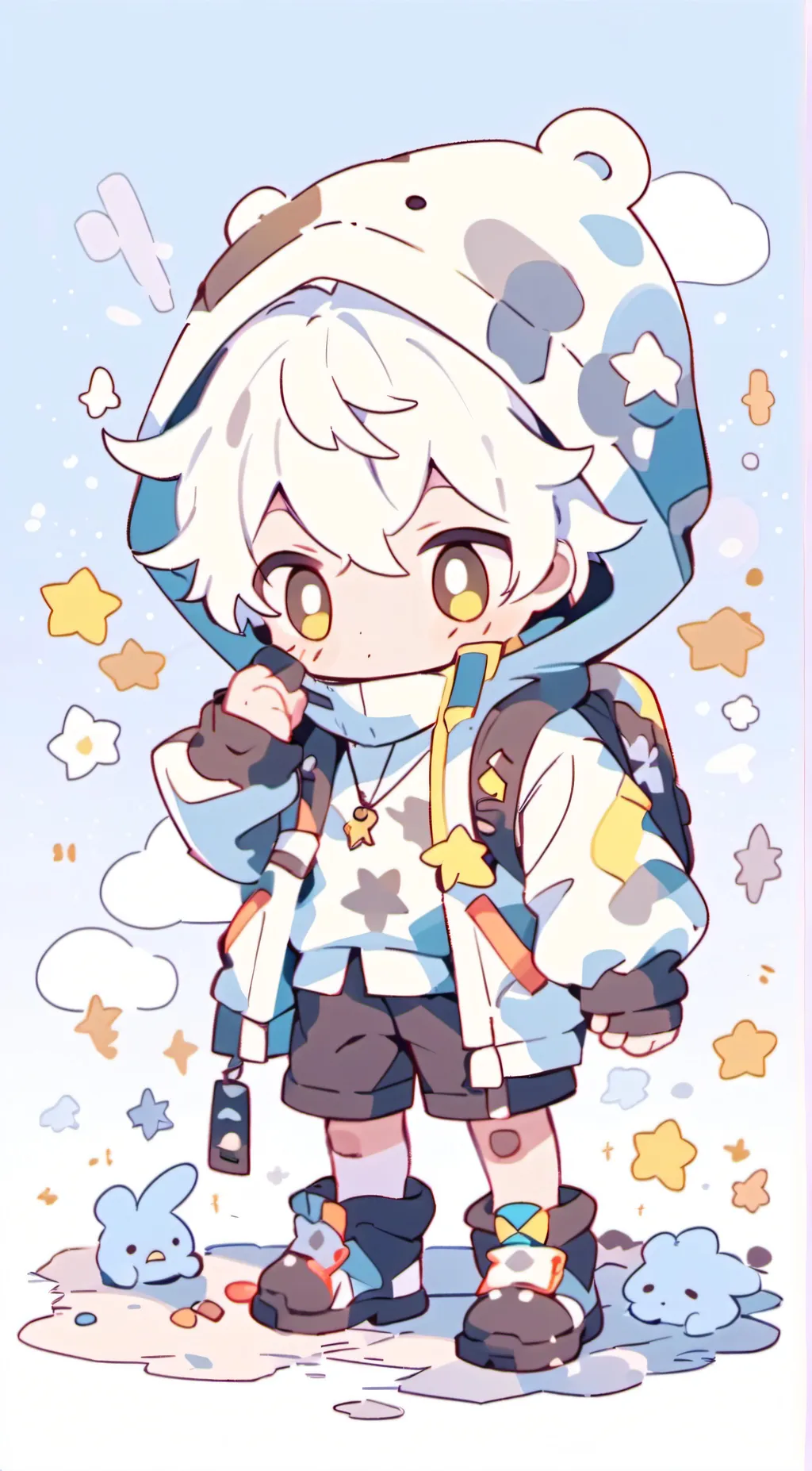 ai character: gassy boy background