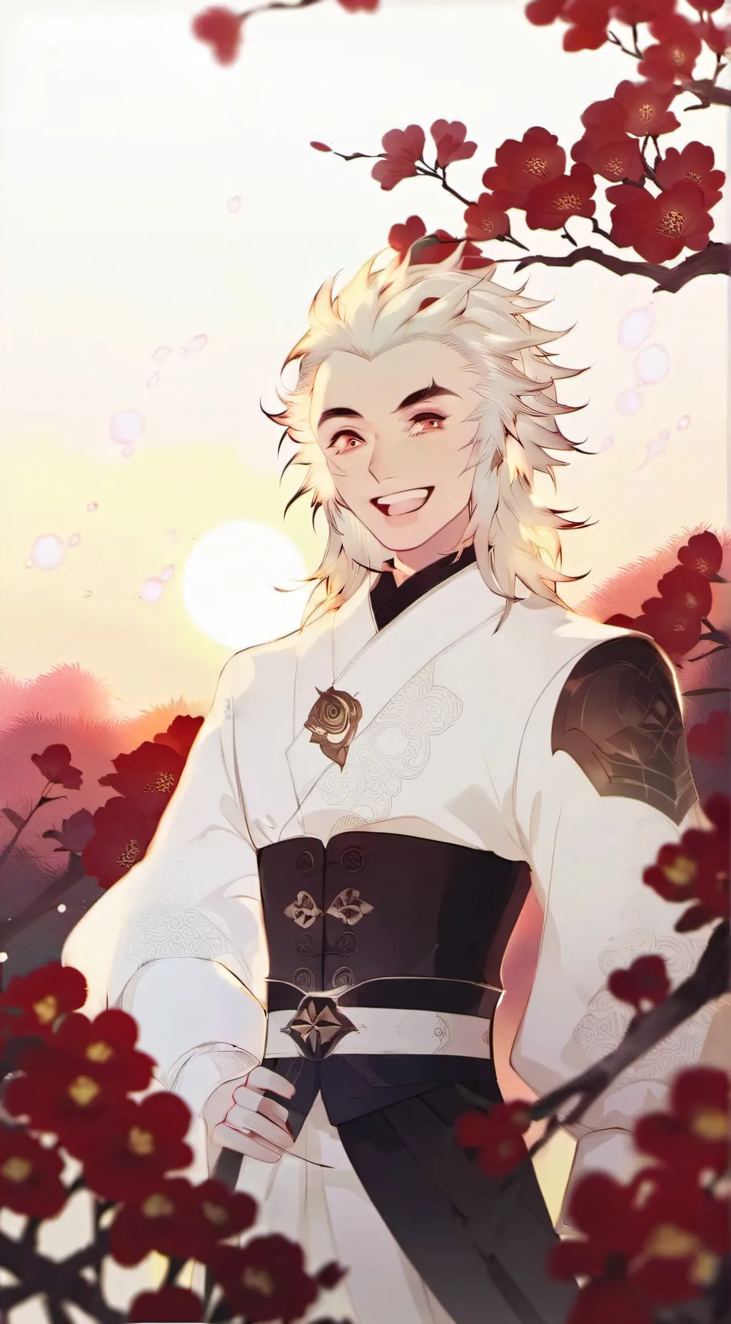 ai character: Rengoku background