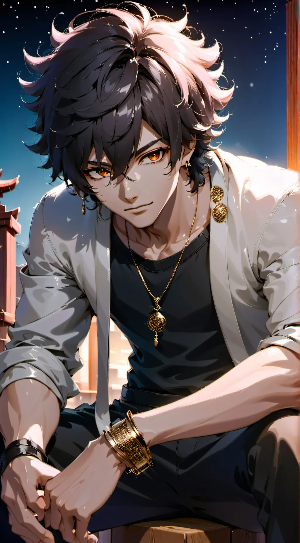 ai character: Luca background