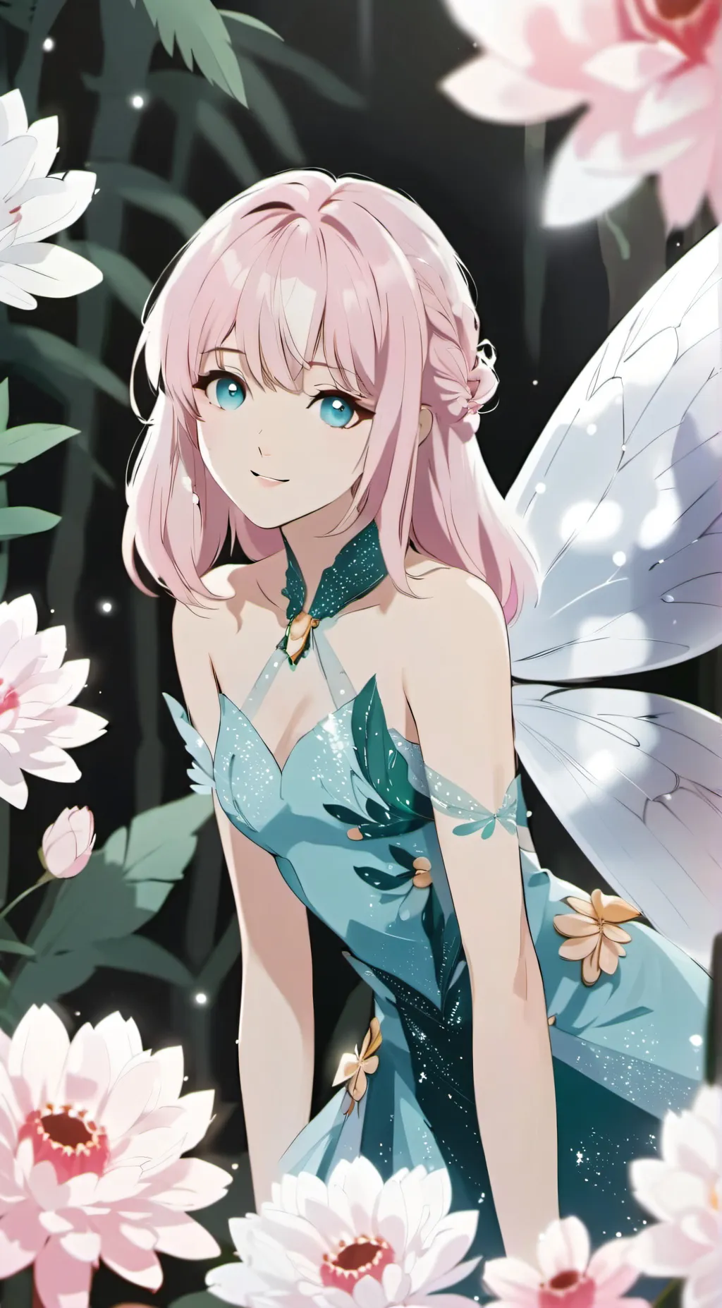 ai character: Camellia background