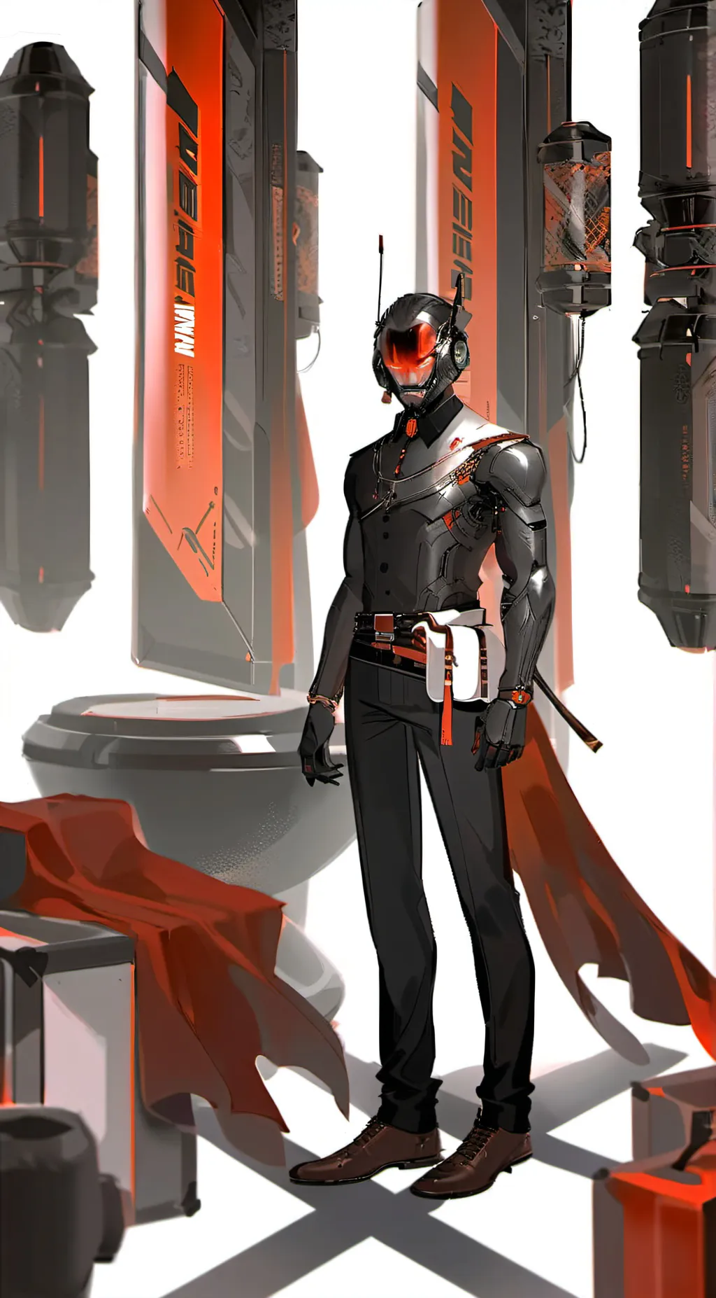 ai character: Titan speaker background