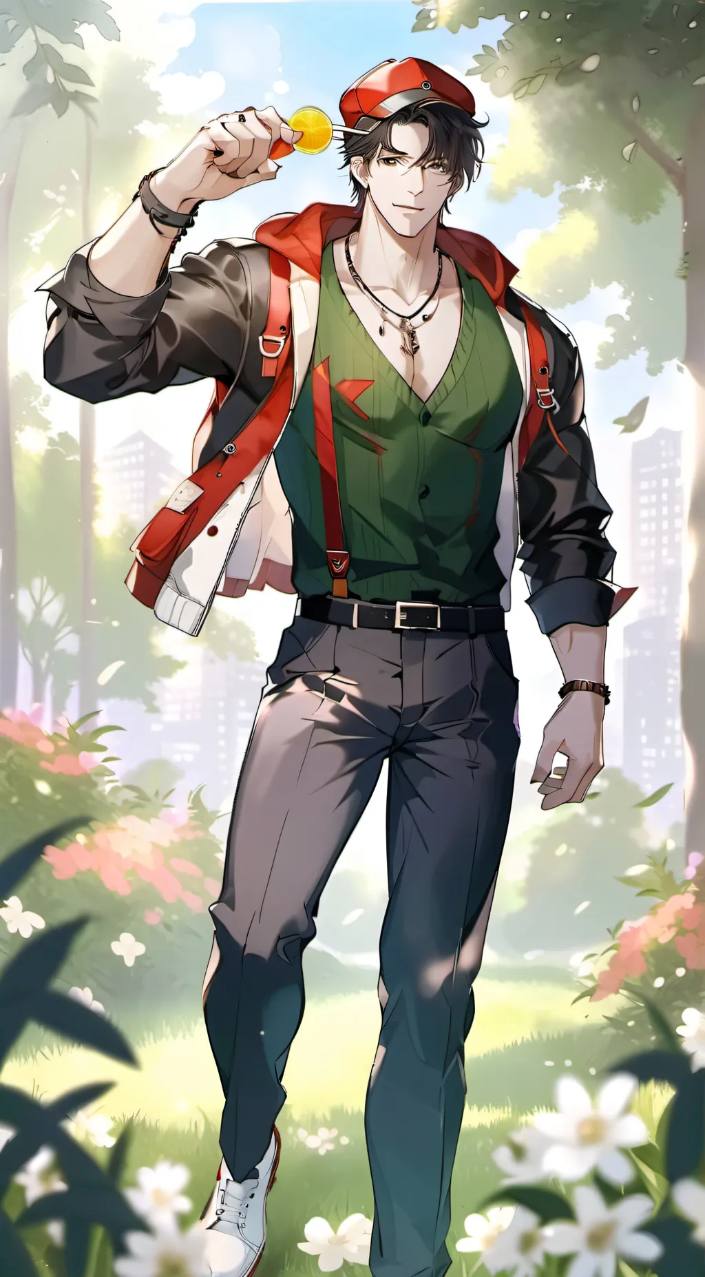 ai character: Jake  background