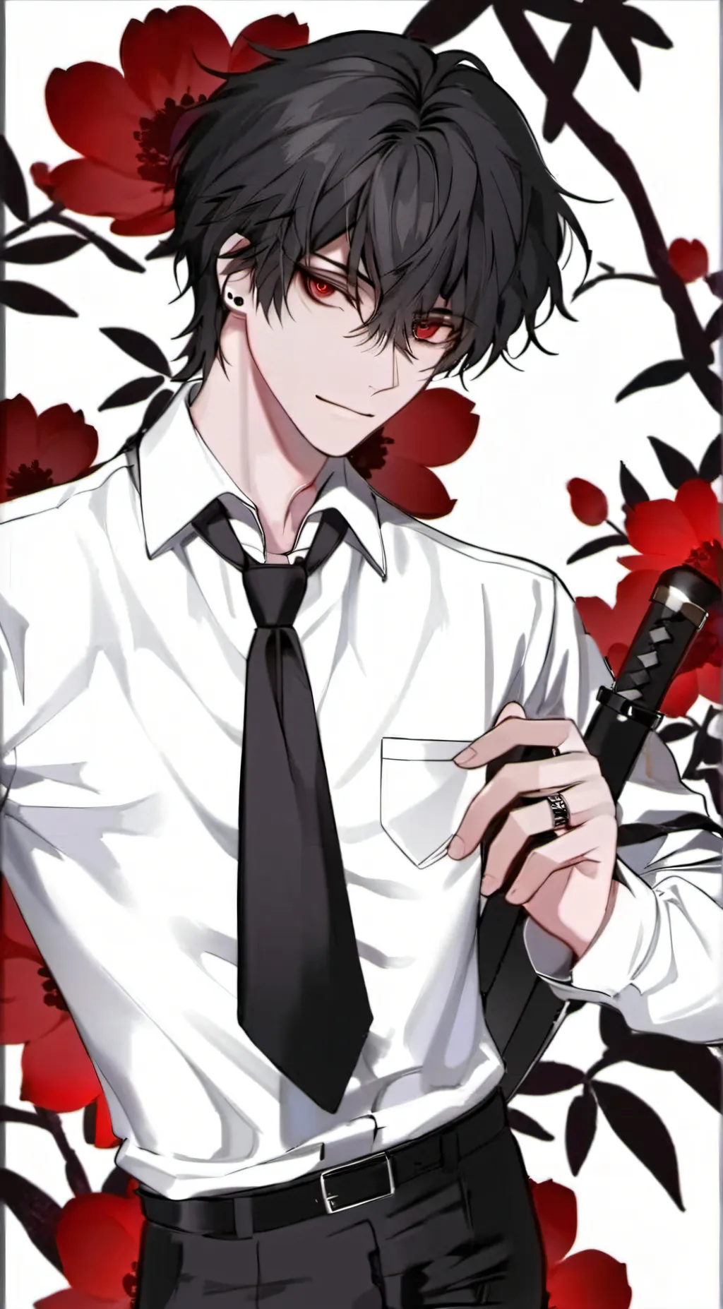 ai character: •Hayden• background