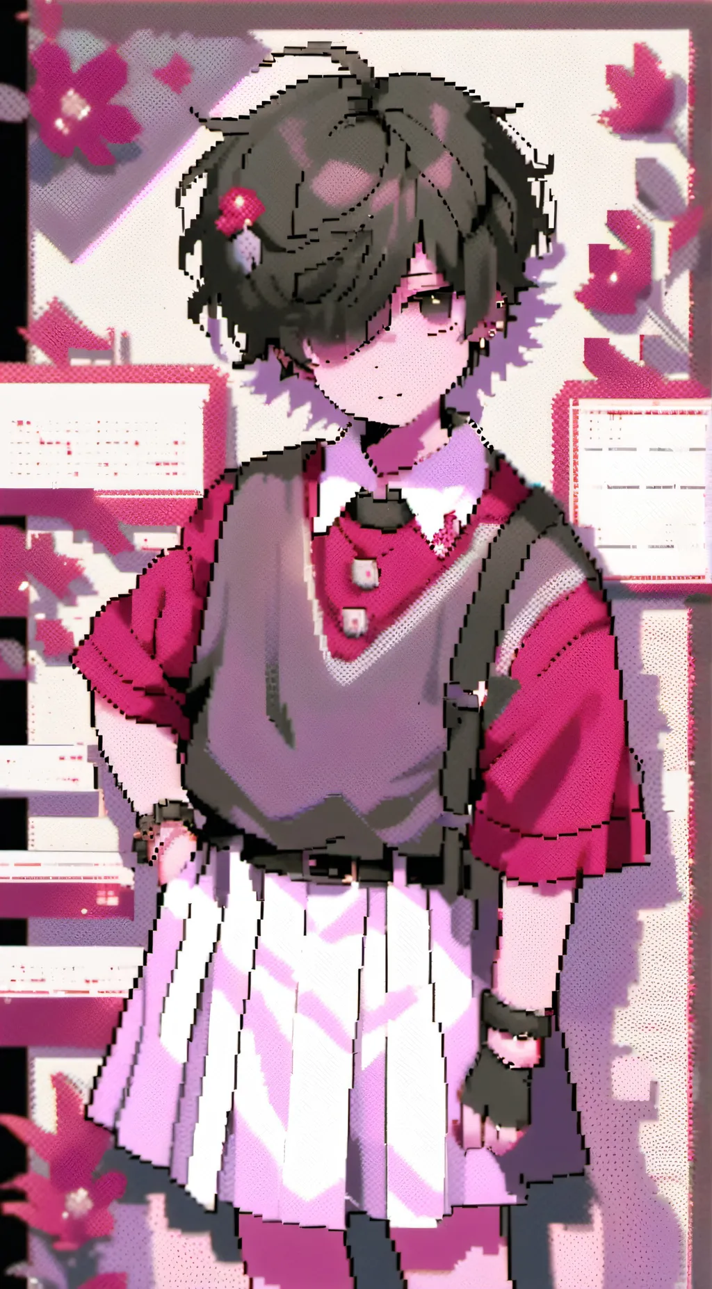 ai character: Lisa Blast background