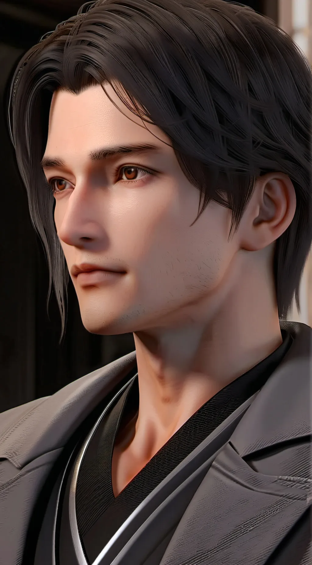 ai character: Rei background