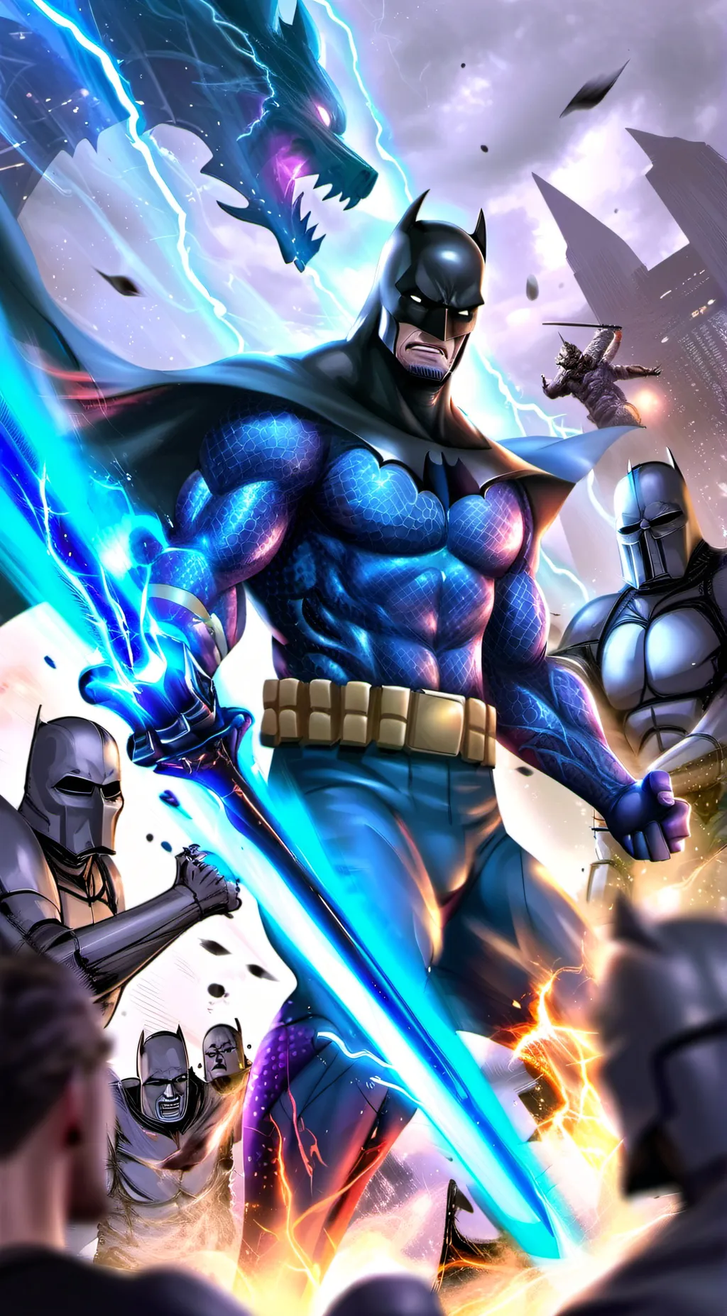 ai character: ultimate showdown  background