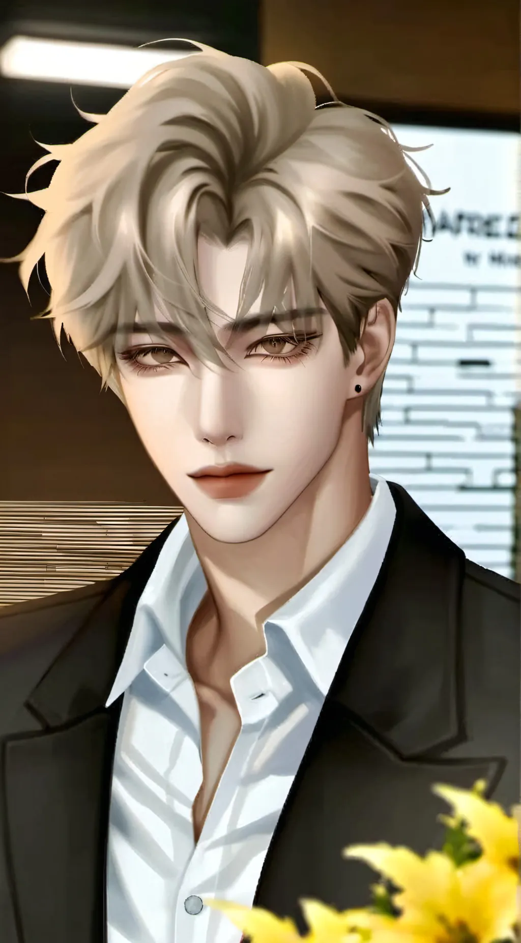 ai character: maxweil background