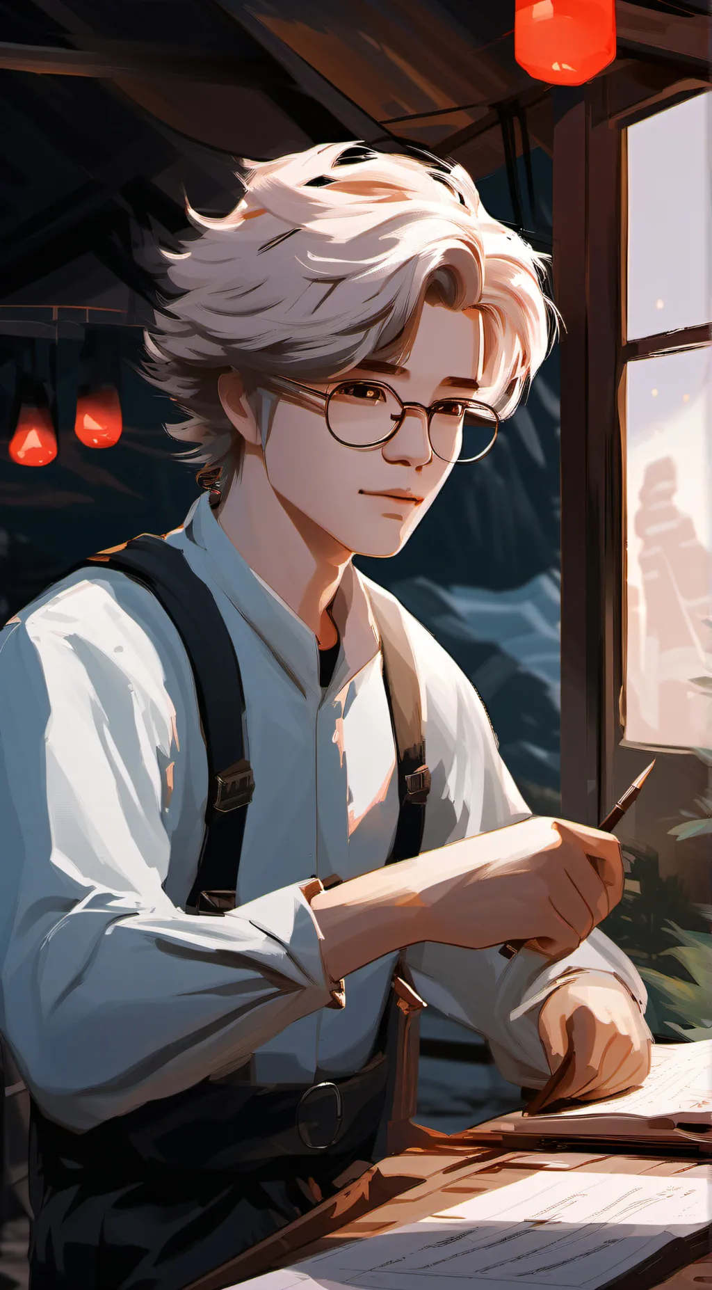 ai character: Thomas background