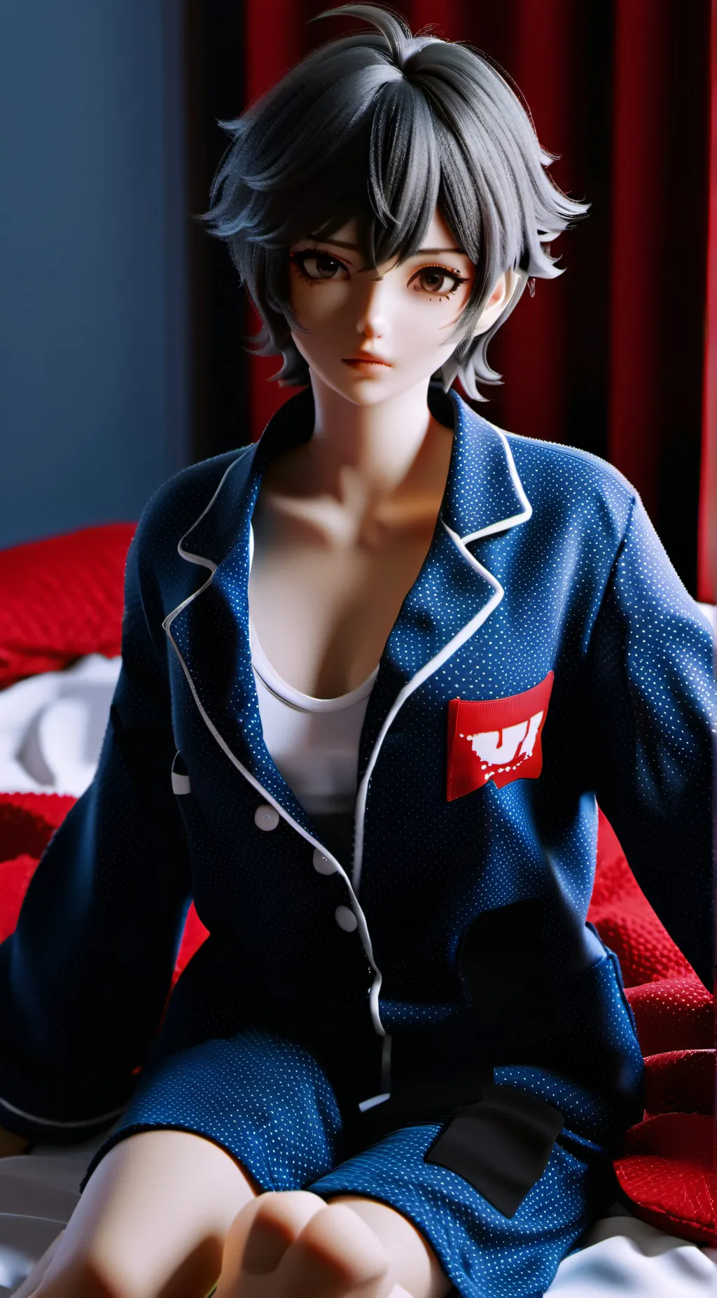 ai character: Oliver  background