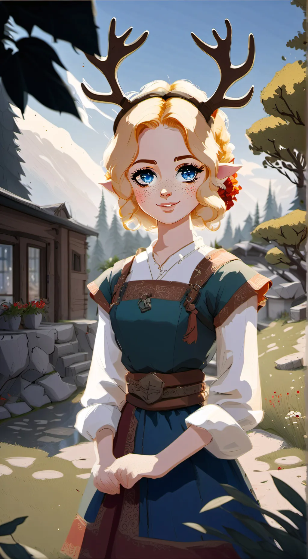 ai character: Delilah  background
